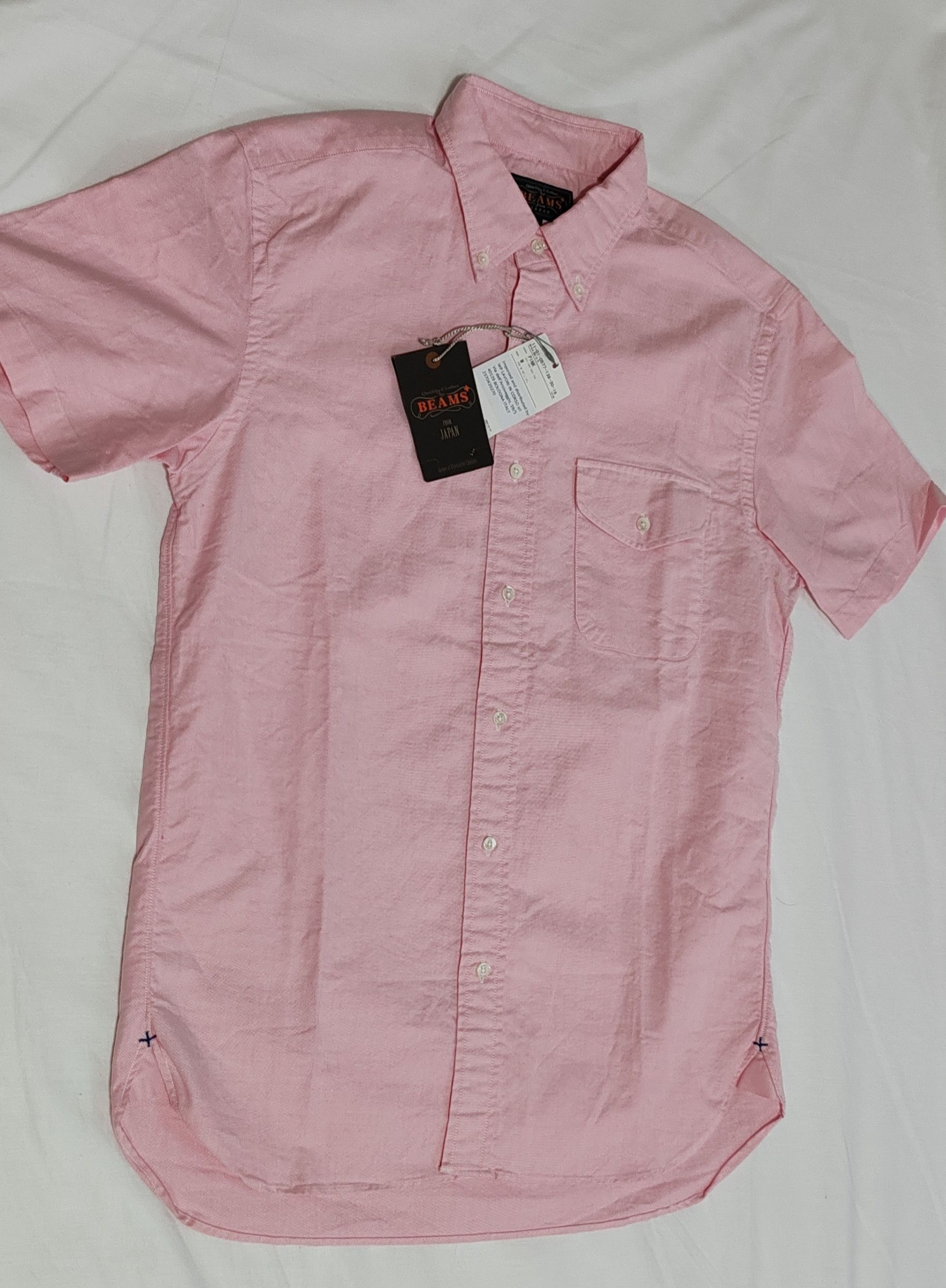 Beams Plus Beams Plus - BD Short Sleeve Oxford Shirt Tg:M Size US M / EU 48-50 / 2 - 6 Thumbnail