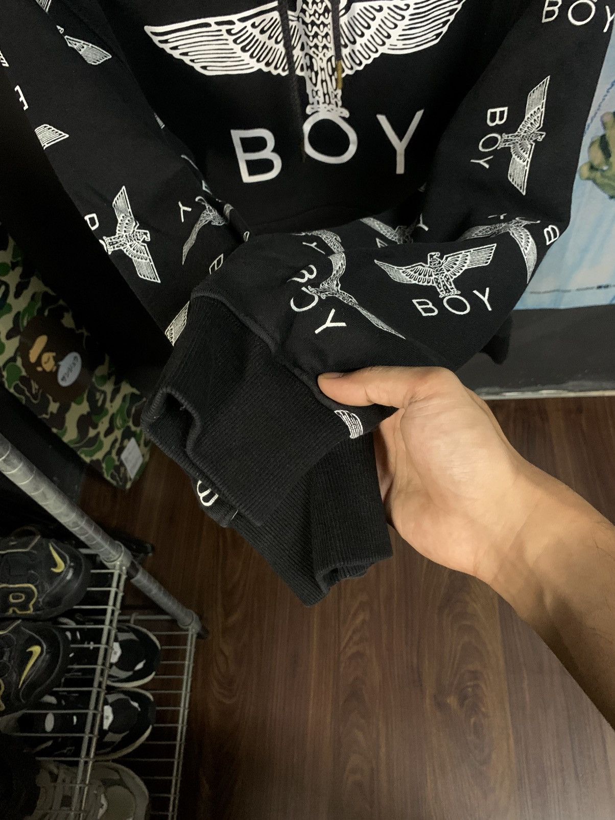 Boy London BOY LONDON BIG LOGO HOODIE Size US XL / EU 56 / 4 - 5 Thumbnail