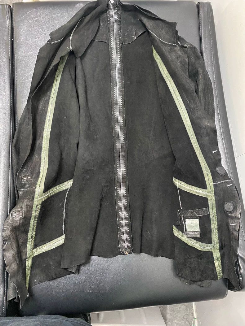 Isaac Sellam Experience Isaac Sellam Washed Distressed Keel Jacket Size US M / EU 48-50 / 2 - 8 Thumbnail