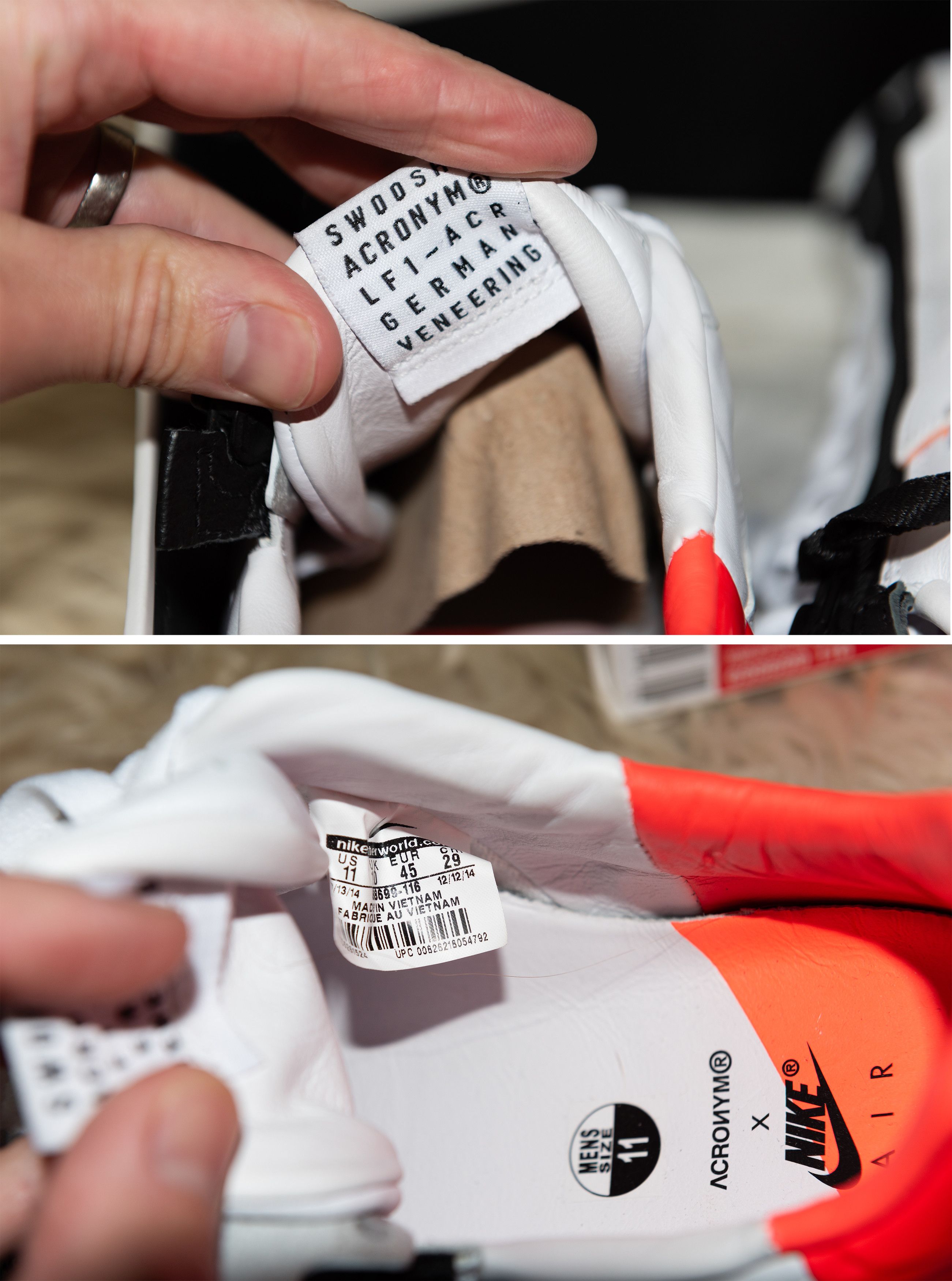 Acronym × Nike Size 11 - Nike Acronym x Lunar Force 1 Size US 11 / EU 44 - 9 Thumbnail