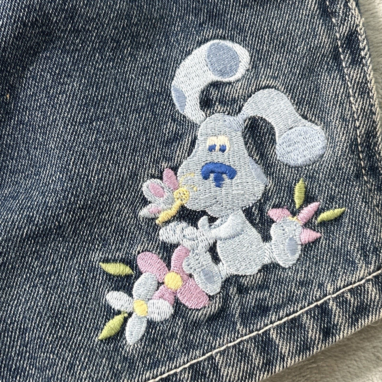 Nickelodeon Nick Jr Blues Clues 2 Piece Overalls Baby Toddler 24M 2T Size S / US 4 / IT 40 - 3 Thumbnail