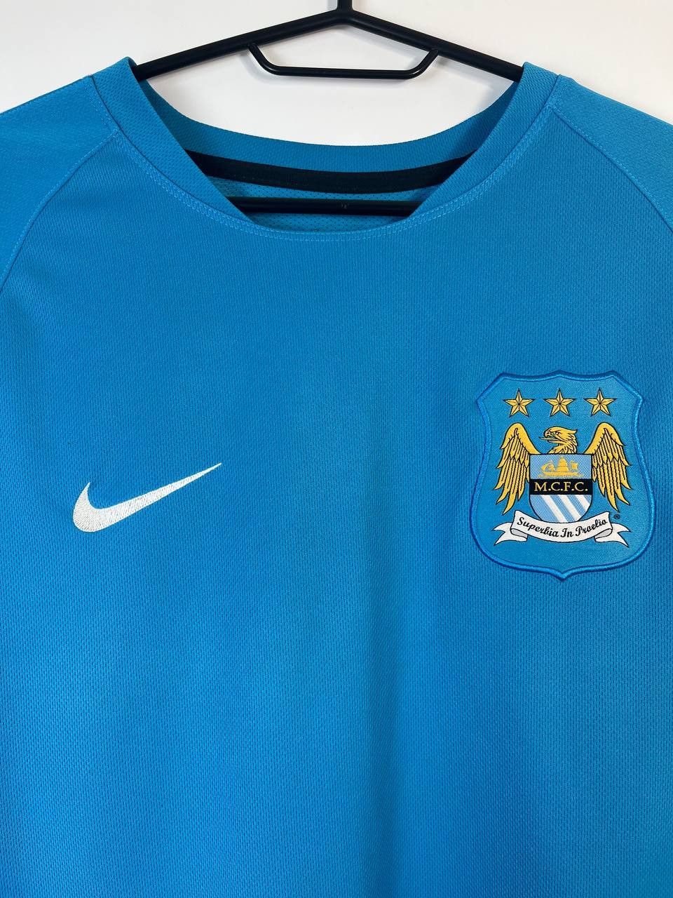 Nike MANCHESTER CITY 2014/15 TRAINING FOOTBALL SHIRT NIKE Sz 2XL Size US XXL / EU 58 / 5 - 2 Thumbnail