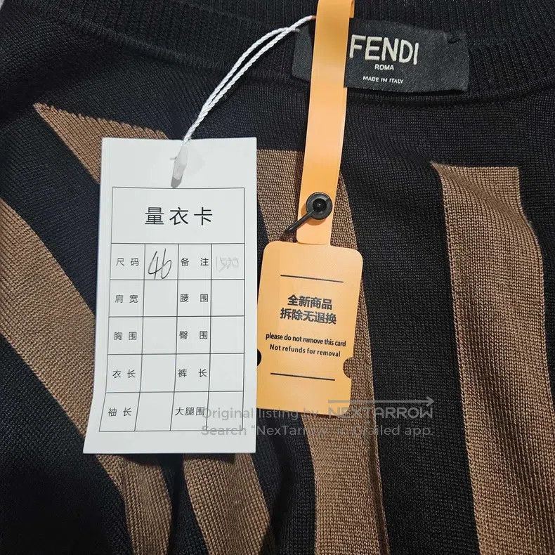 Fendi Fendi Wool Sweater Size US S / EU 44-46 / 1 - 3 Thumbnail