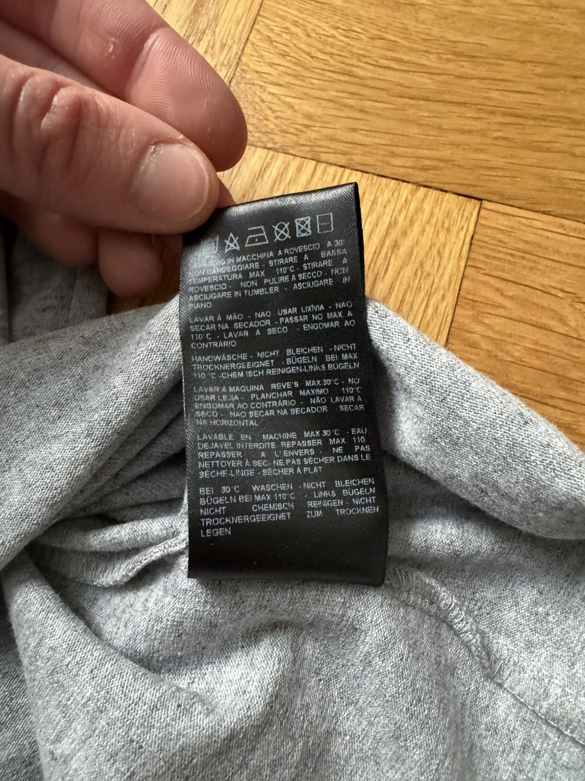 Raf Simons Raf simons SS19 pierced man tee Size US M / EU 48-50 / 2 - 8 Thumbnail