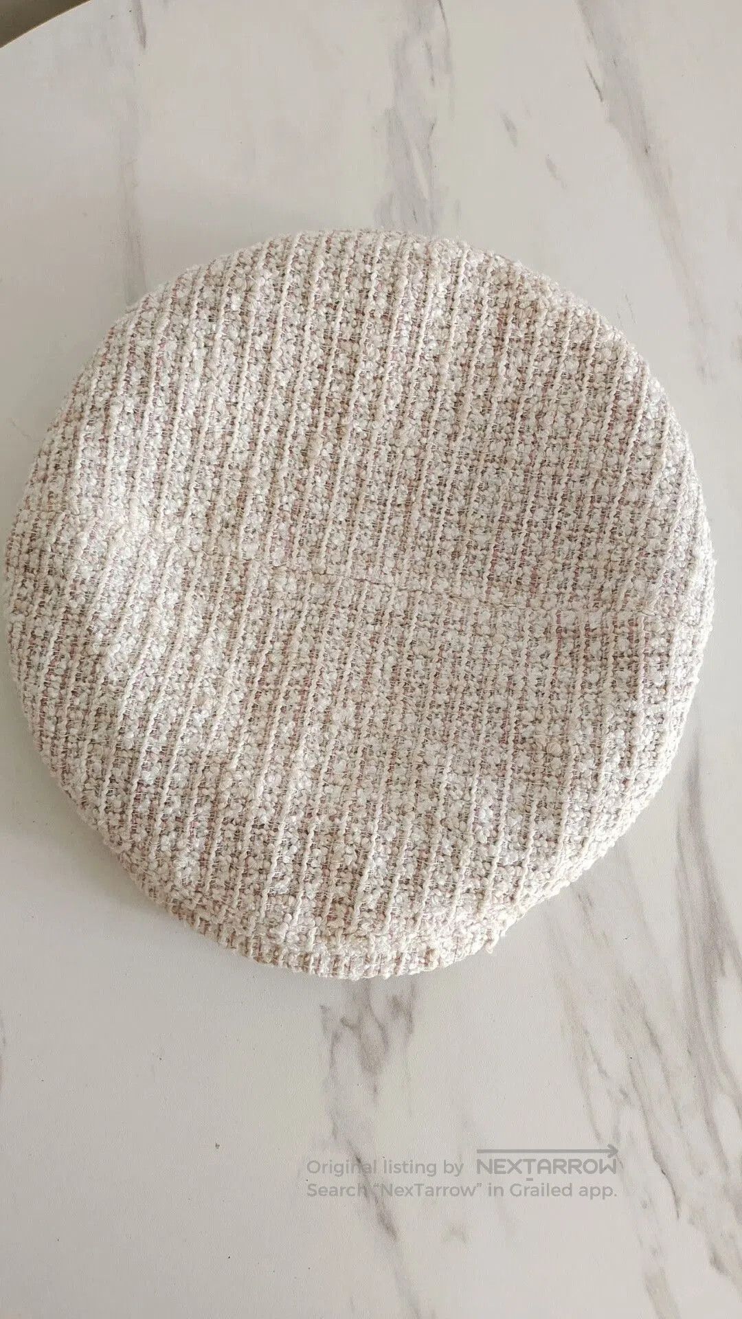 Chanel Chanel Pink Tweed Newsboy Hat M. Size ONE SIZE - 2 Thumbnail