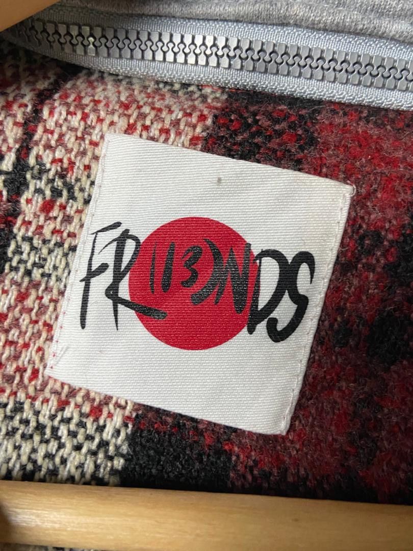 Japanese Brand FR(13)NDS Japanese Brand Plaid Fleece Jacket (179) Size US XL / EU 56 / 4 - 3 Thumbnail