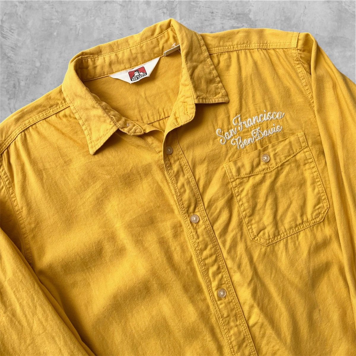 Ben Davis BEN DAVIS LONG SLEEVES WORK SHIRT Size US L / EU 52-54 / 3 - 2 Thumbnail