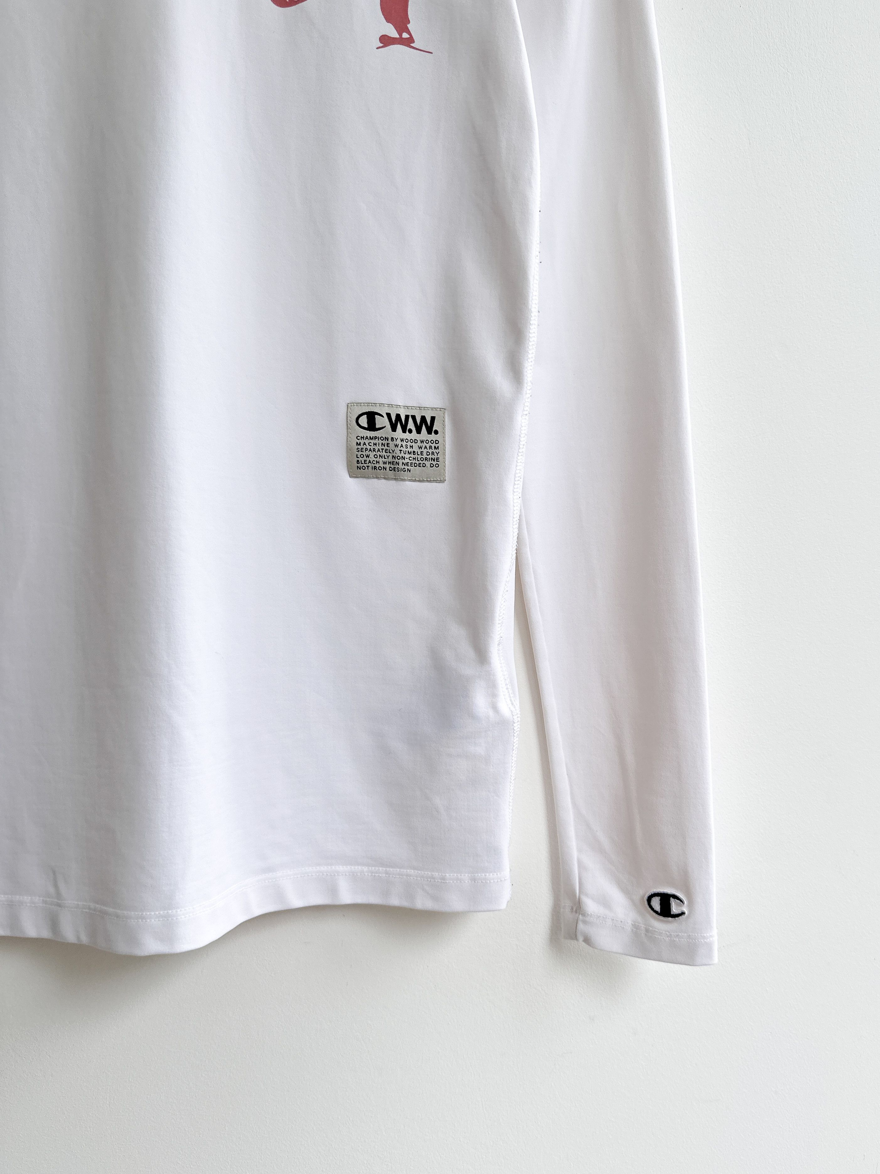 Champion Champion x Wood Wood Turtleneck Longsleeve T Shirt Size S / US 4 / IT 40 - 8 Thumbnail