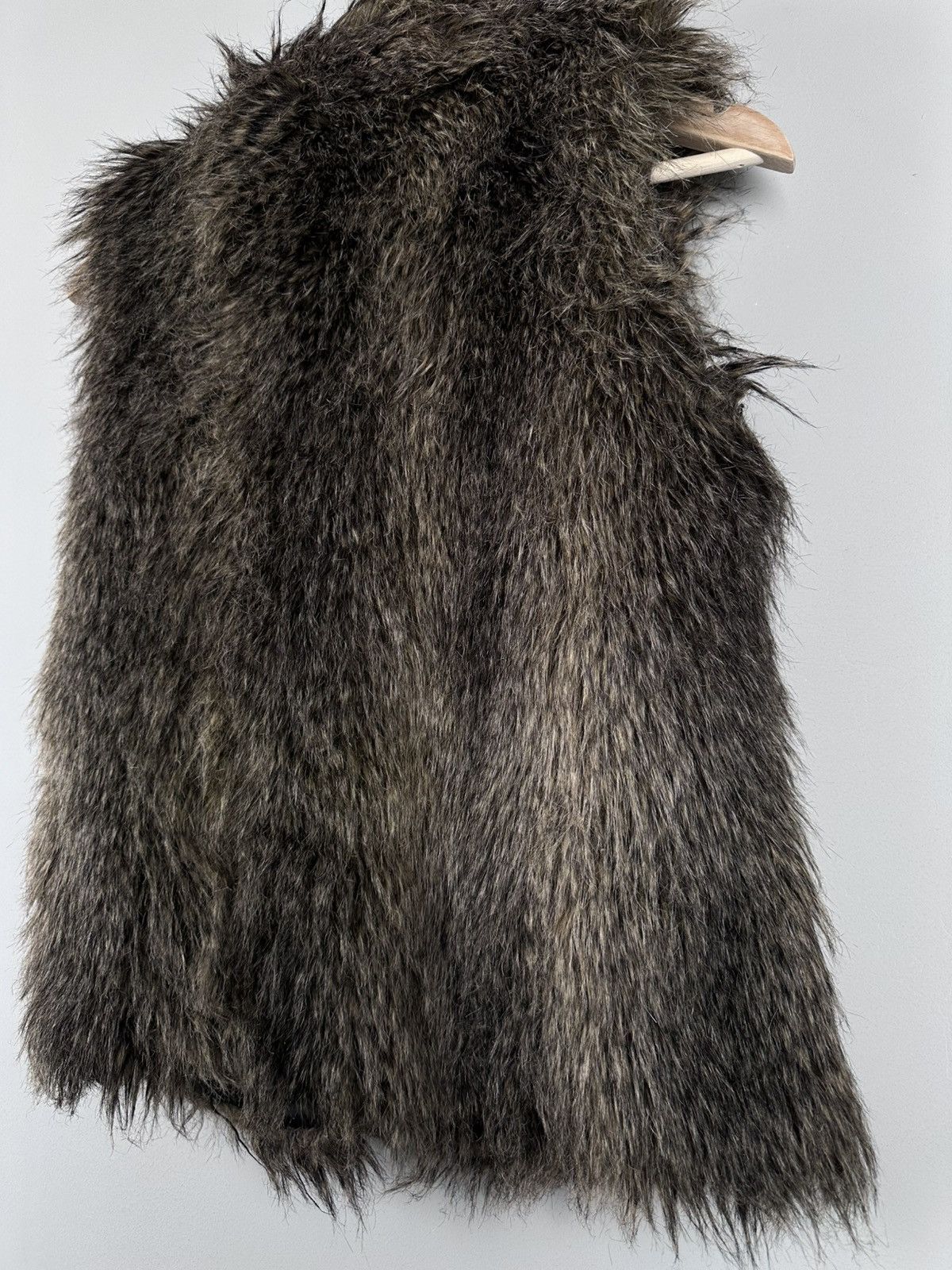 Hysteric Glamour × Japanese Brand × Vintage Vintage Y2k Fuzzy Fur Vest If Six Was Nine Opium Size S / US 4 / IT 40 - 7 Thumbnail