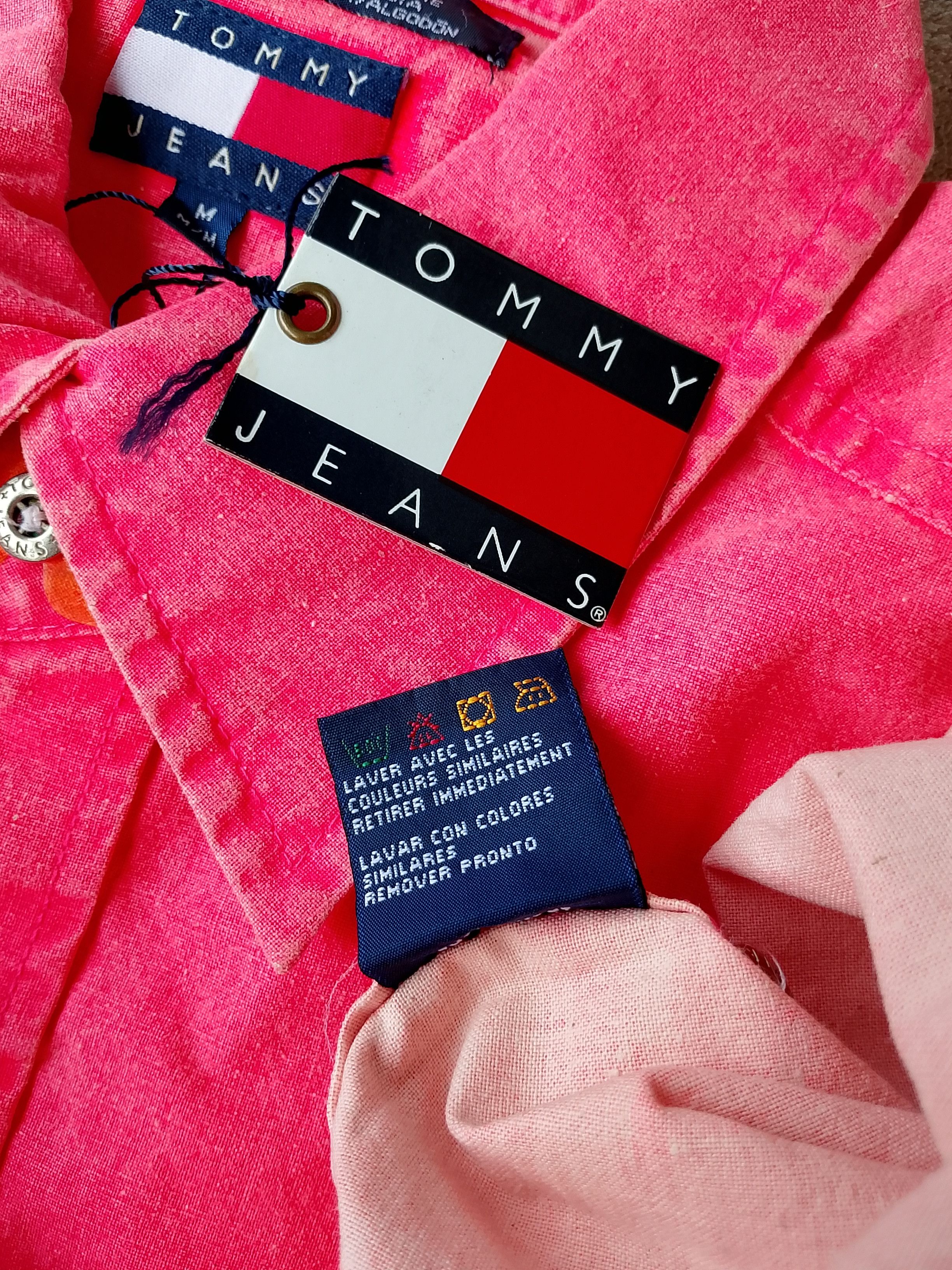 Tommy Jeans Vintage Tommy Jeans Plaid Shirt Heavy Dusk & Bleeding Indigo Size US XXL / EU 58 / 5 - 9 Thumbnail