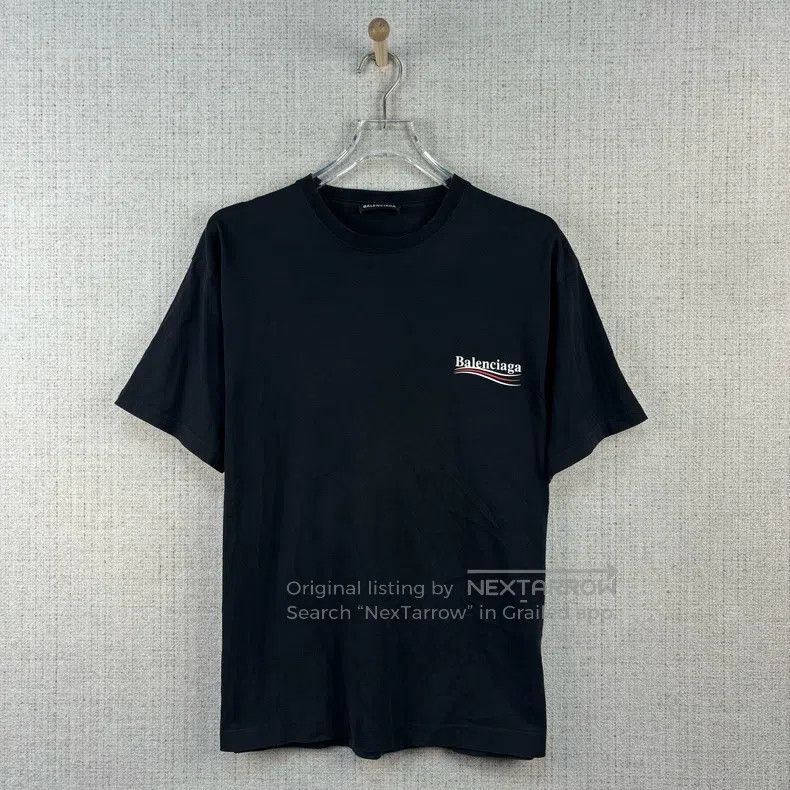 Balenciaga Balenciaga Cola Print Round Neck Casual Short Sleeve Size US XS / EU 42 / 0 - 1 Thumbnail