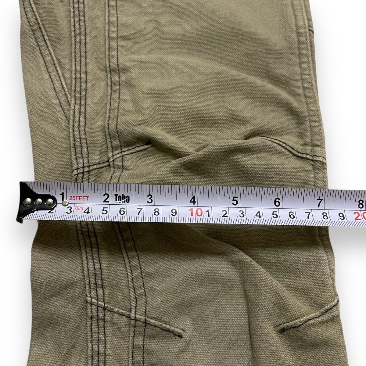 Carhartt ORIGINAL DOUBLE KNEE WORK WEAR DOVETAL (28×38) Size US 28 / EU 44 - 14 Thumbnail