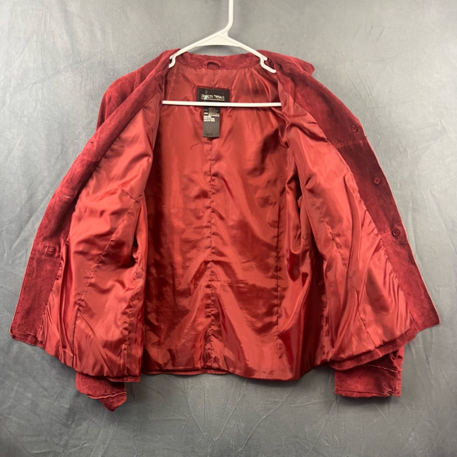 Other Vintage Brandon Thomas Leather Suede 3 Jacket Large Size L / US 10 / IT 46 - 2 Thumbnail