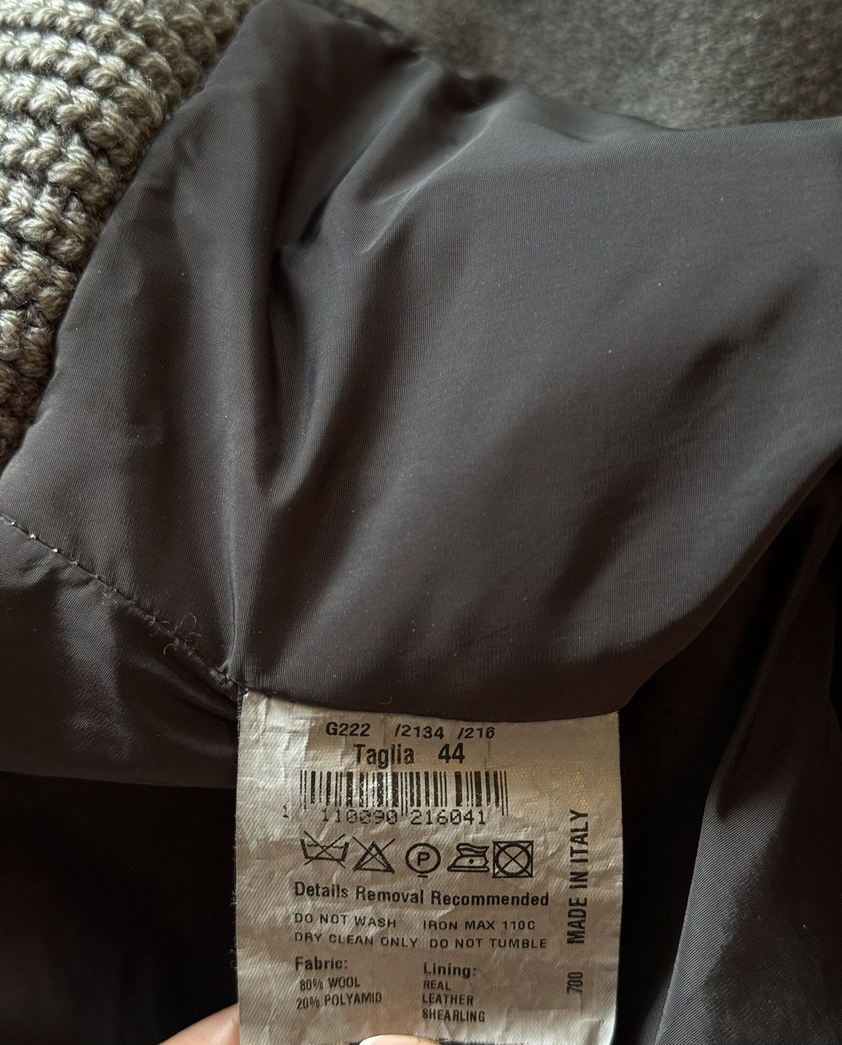 Hysteric Glamour V.Level avant Garde shearling collar wool coat jacket Size M / US 6-8 / IT 42-44 - 7 Thumbnail