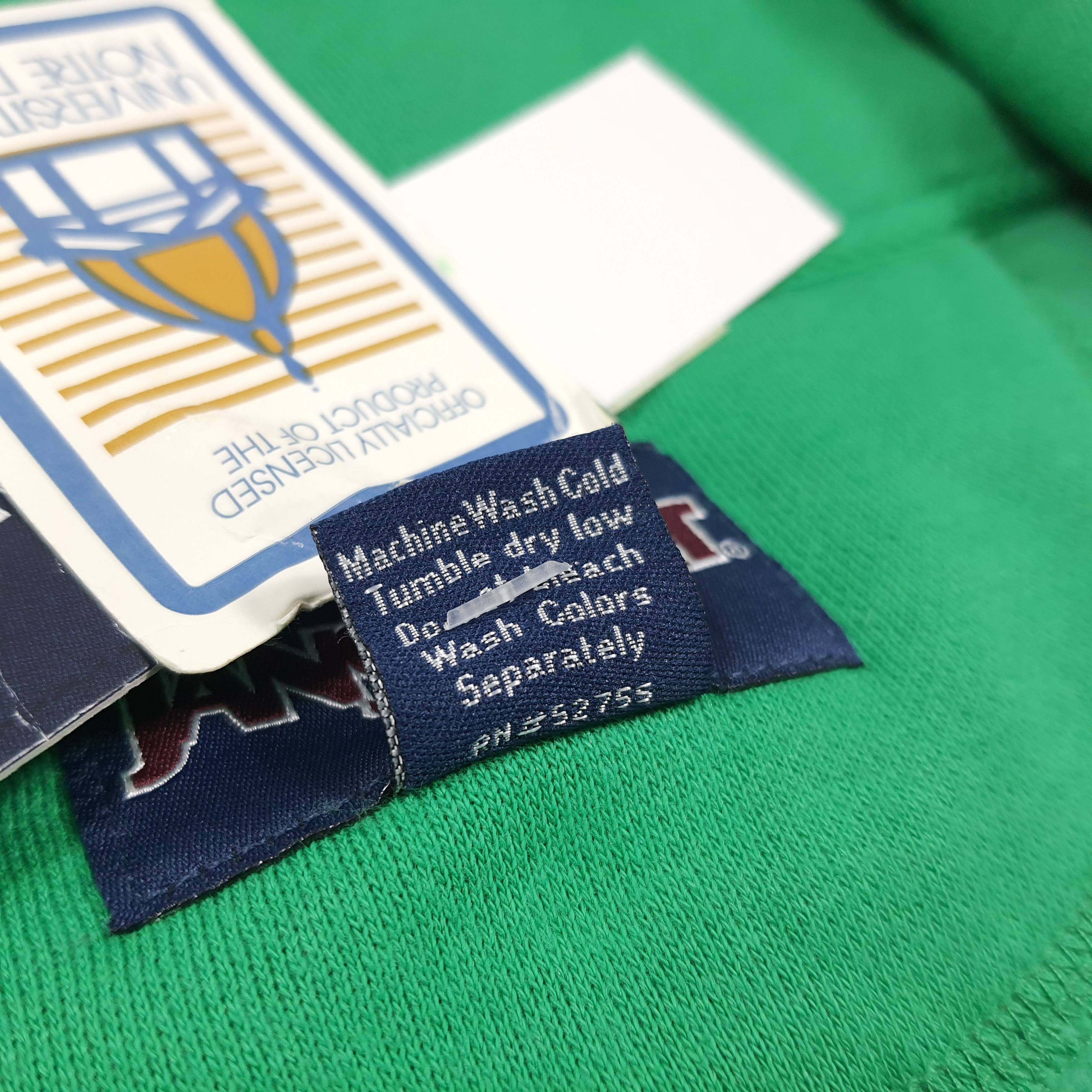 Jansport Vintage University of Notre Dame Hoodie Zip Up C287N28 Size US L / EU 52-54 / 3 - 12 Thumbnail