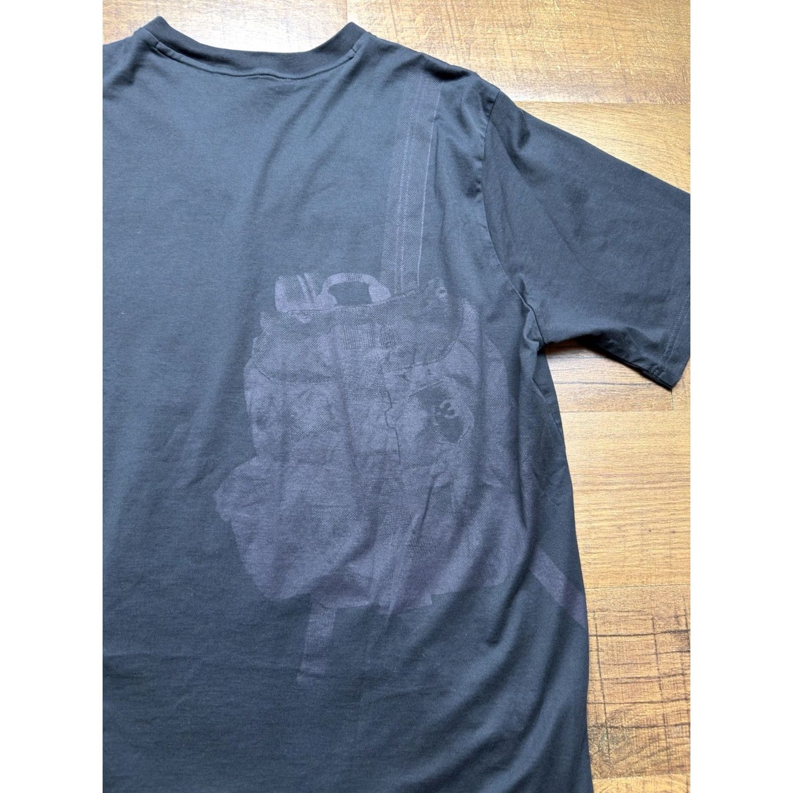 Y-3 VINTAGE Adidas Y-3 Yohji Yamamoto T Shirt Short Sleeve Backpack Print Logo Mens XL Black Vintage Rare Size US XL / EU 56 / 4 - 2 Thumbnail