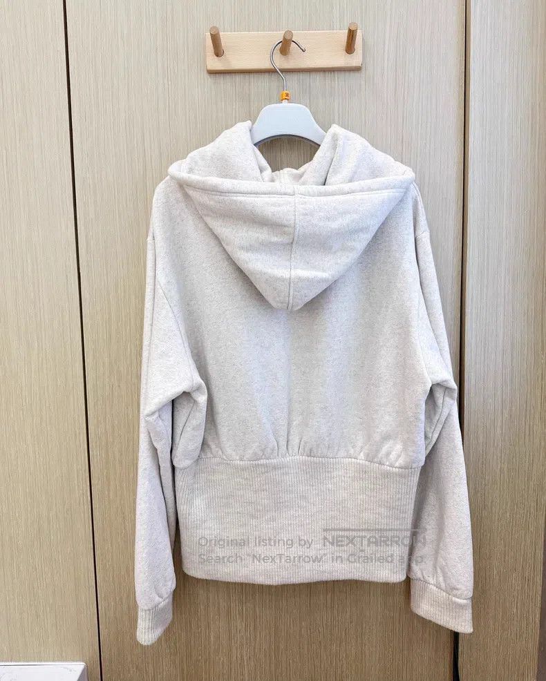 Loewe Loewe Beige Hooded Sweatshirt Jacket Size L / US 10 / IT 46 - 4 Thumbnail