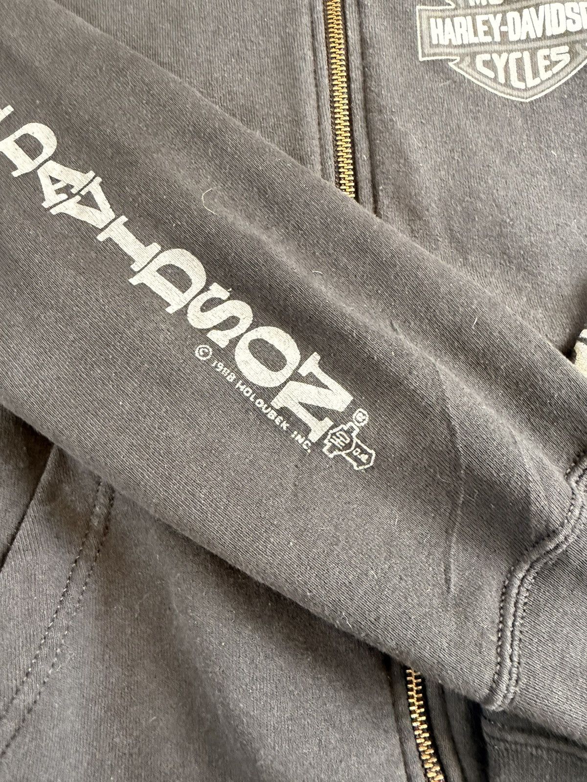 Harley Davidson Rare 80s Harley Davidson Zip-Up Size US M / EU 48-50 / 2 - 3 Thumbnail