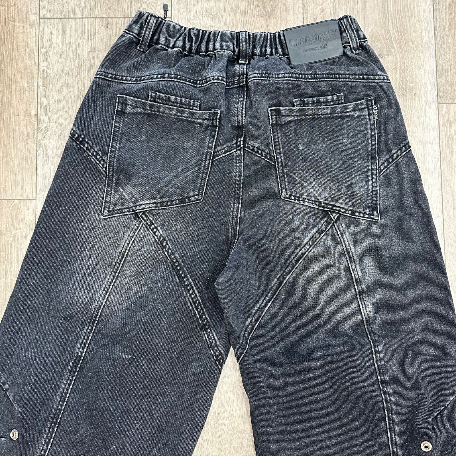 Vintage Y2K baggy denim with metal snaps size XL Real Takai B22 Size US 34 / EU 50 - 6 Thumbnail