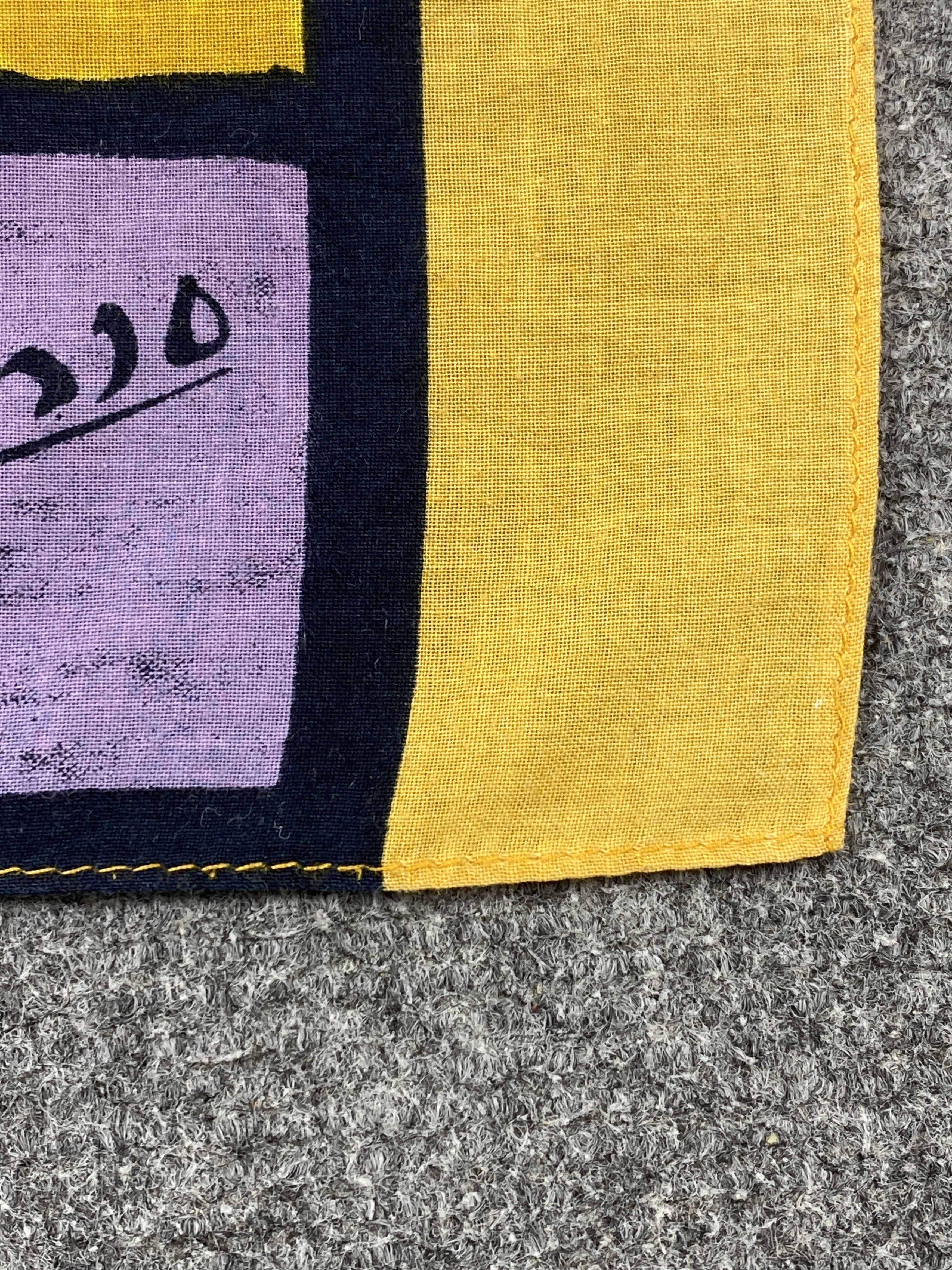 Vintage Picasso Art Bandana Handkerchief Neckerchief HKC1156 Size ONE SIZE - 7 Thumbnail