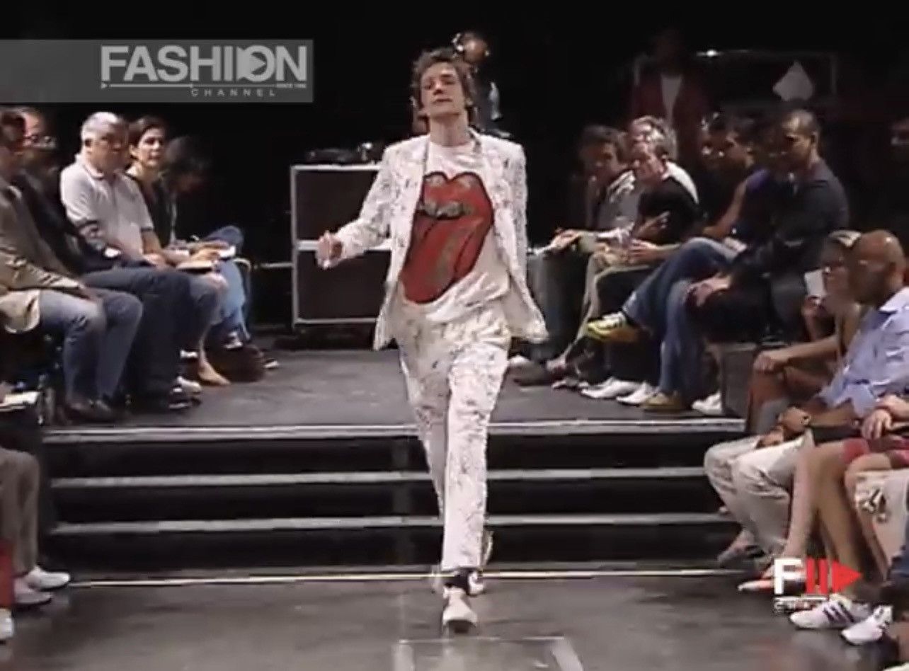 Comme des Garcons Homme Plus CDG Homme Plus - S/S05 - R/S - Digital Tounge - Tank Top Size US S / EU 44-46 / 1 - 1 Thumbnail
