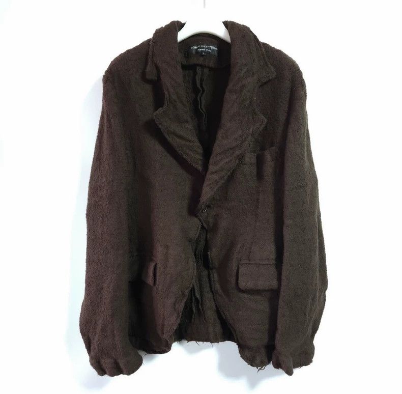 Comme des Garcons Comme des Garcons 2004AW Boiled Wool Coat Size US L / EU 52-54 / 3 - 1 Thumbnail