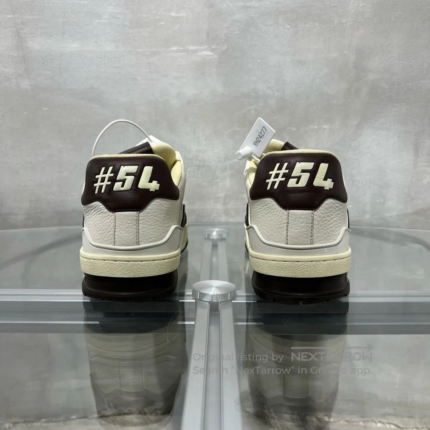 Louis Vuitton Louis Vuitton Trainer White and Brown Chessboard shoes Size US 7 / EU 40 - 6 Thumbnail