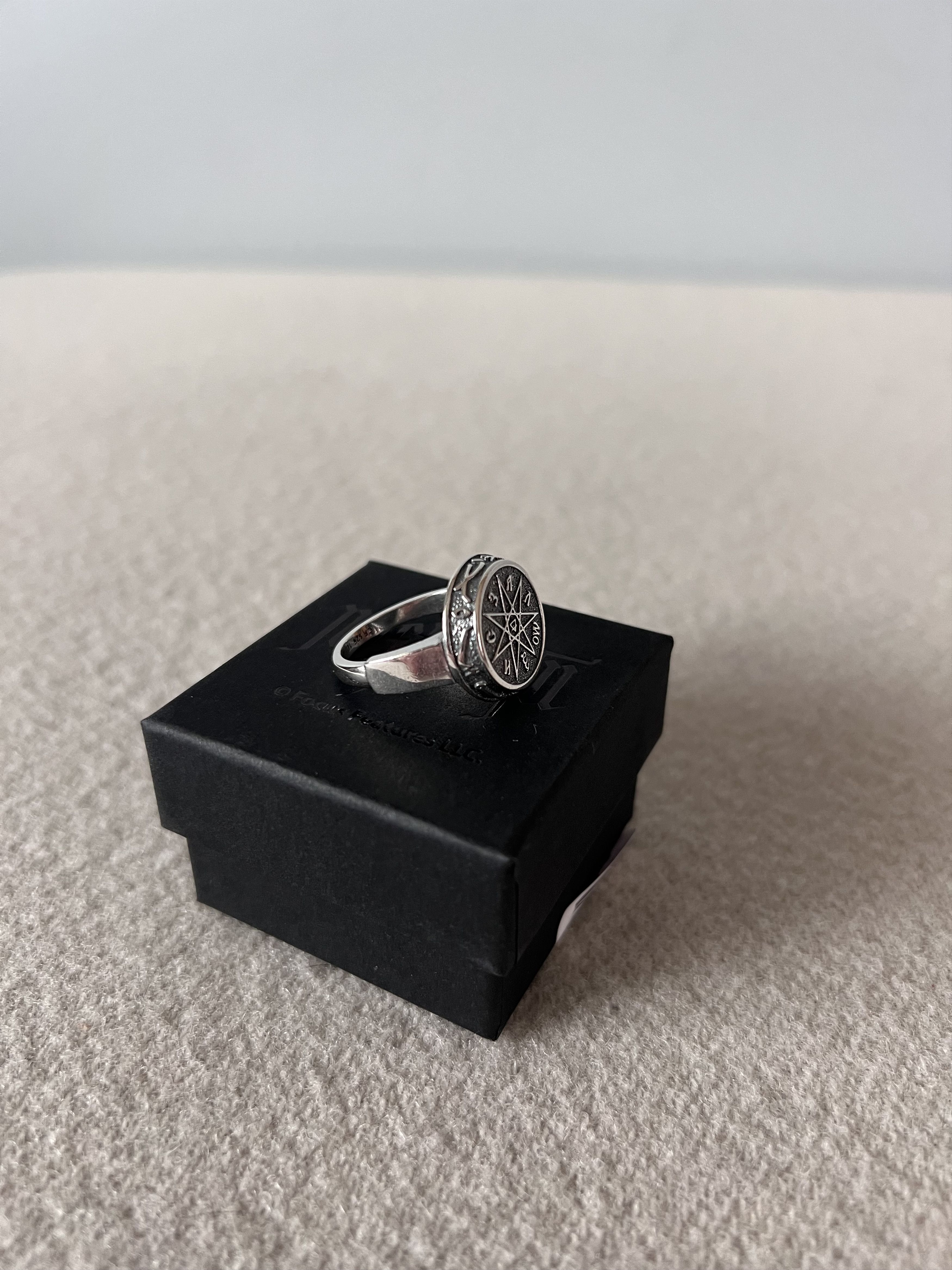 Other Size 12 - Nosferatu Sigil Ring in Silver Size ONE SIZE - 3 Thumbnail