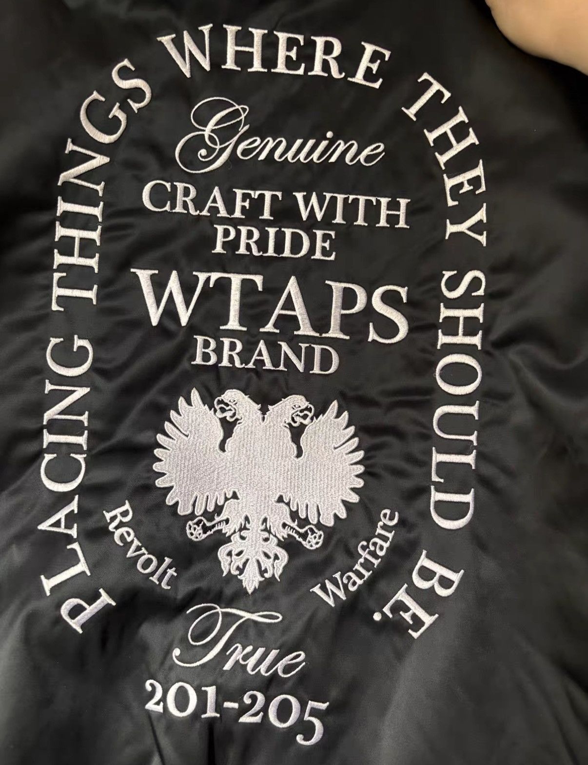 Wtaps WTAPS Double Eagle Cotton Padded Baseball Jacket J2 Size US M / EU 48-50 / 2 - 6 Thumbnail