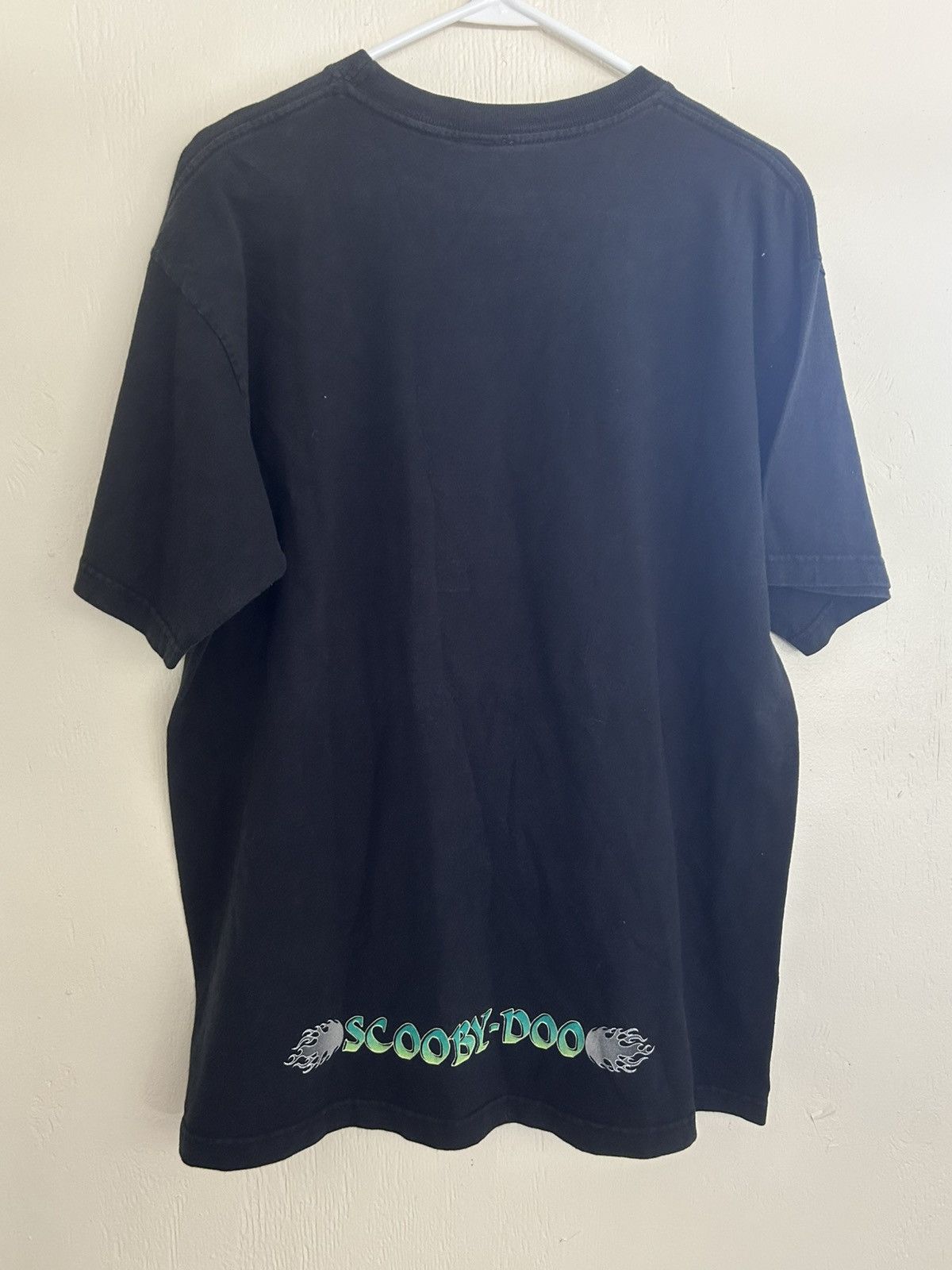 Vintage 01 Vintage Scooby Doo Tribal Dragon Flame Graphic T-shirt Size US L / EU 52-54 / 3 - 3 Thumbnail