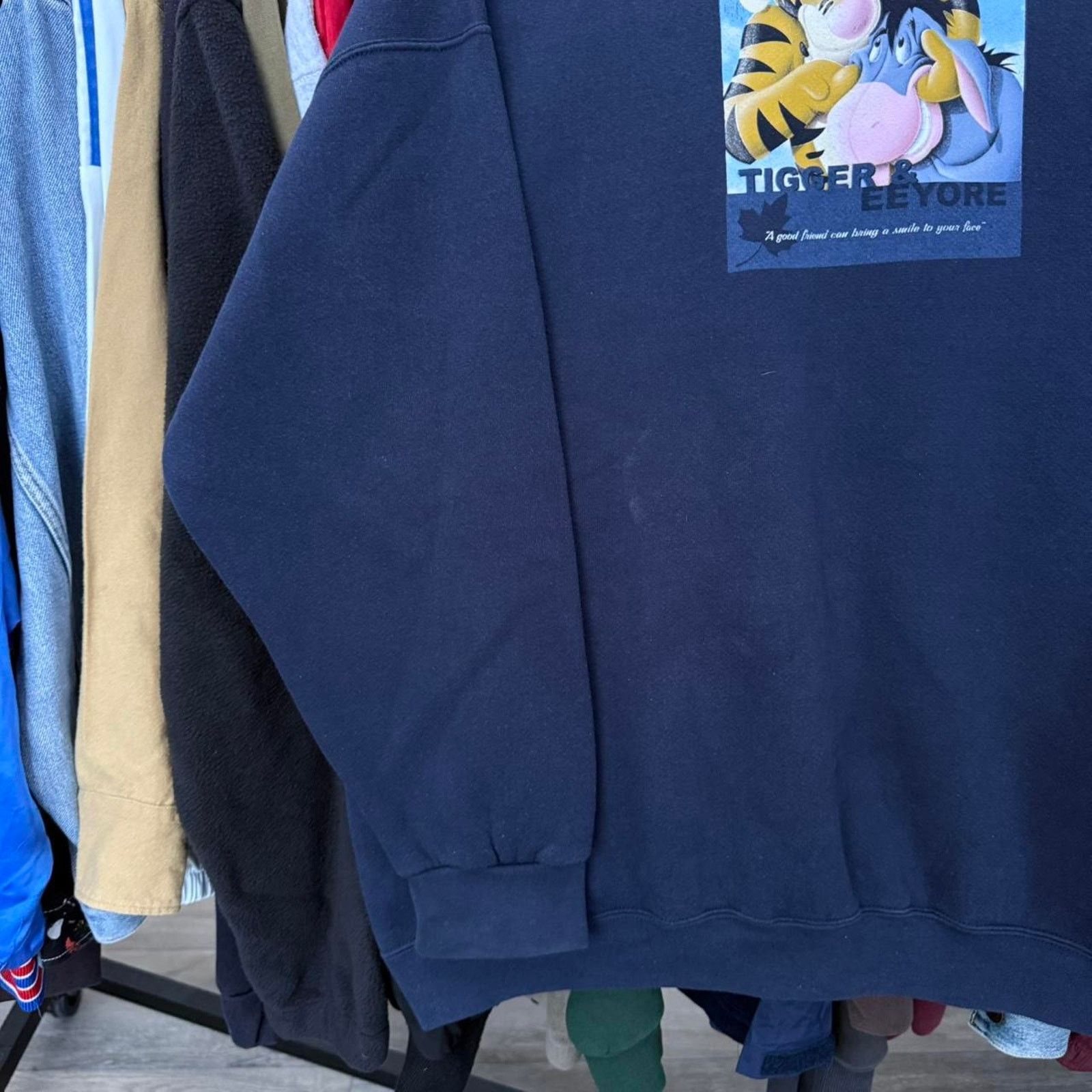 Disney Vintage 90s Disney Tigger and Eeyore Sweatshirt Size US XXL / EU 58 / 5 - 4 Thumbnail