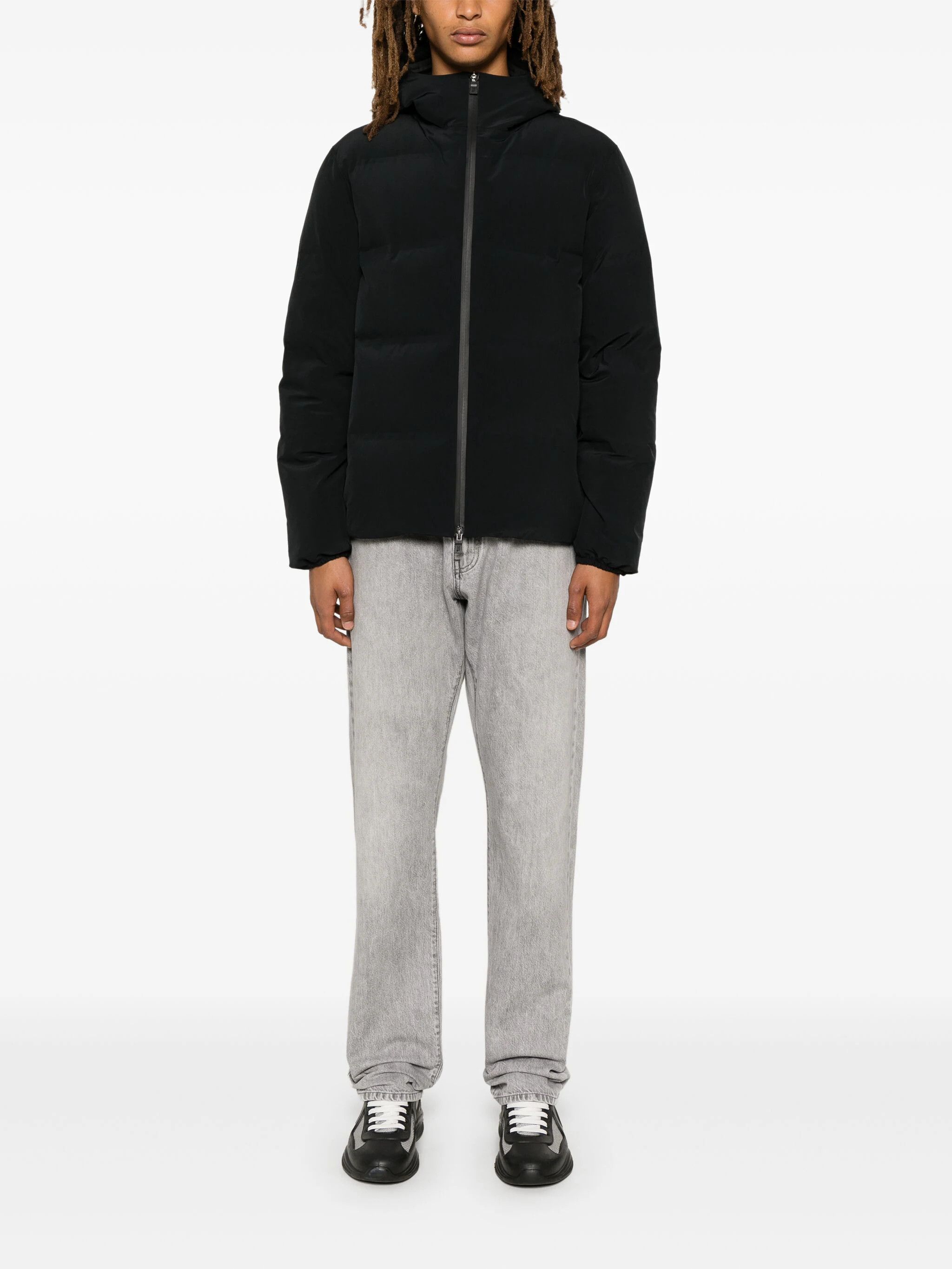 Herno o1s22i1n1024 Short Down Jacket in Black Size US L / EU 52-54 / 3 - 2 Thumbnail