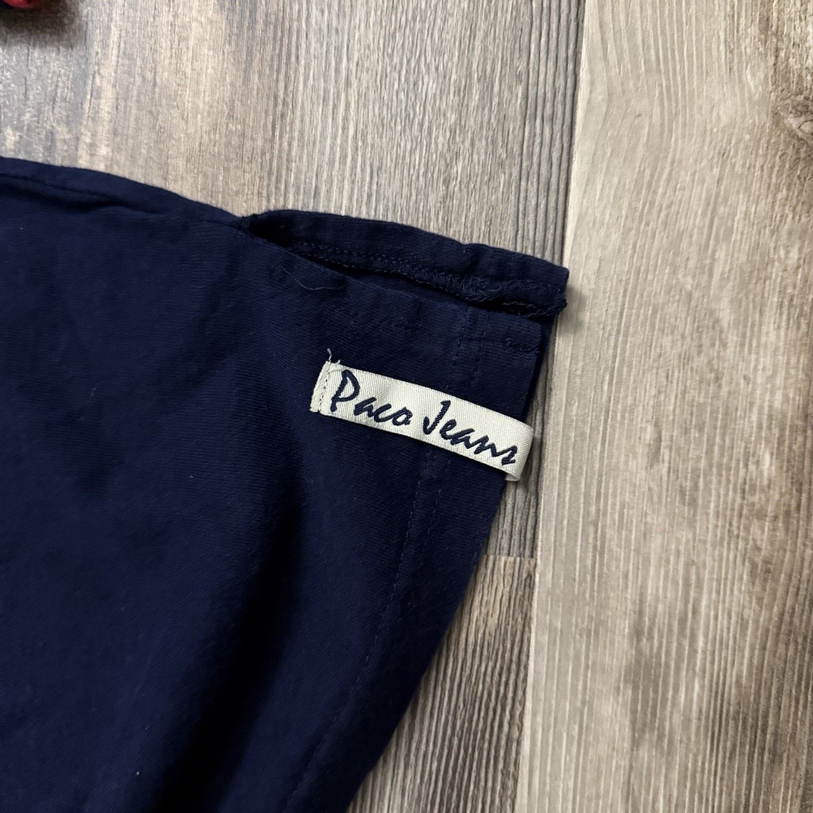 Other Vintage Paco Jeans Y2K Navy Long Sleeve Graphic Shirt XL Size US XL / EU 56 / 4 - 2 Thumbnail