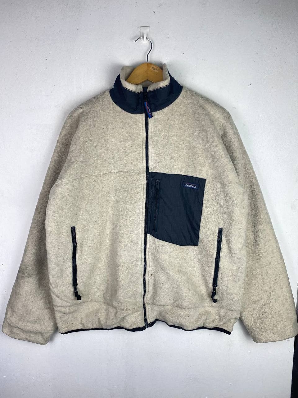 Penfield penfield white fleece jacket nice design Size US XXL / EU 58 / 5 - 1 Thumbnail