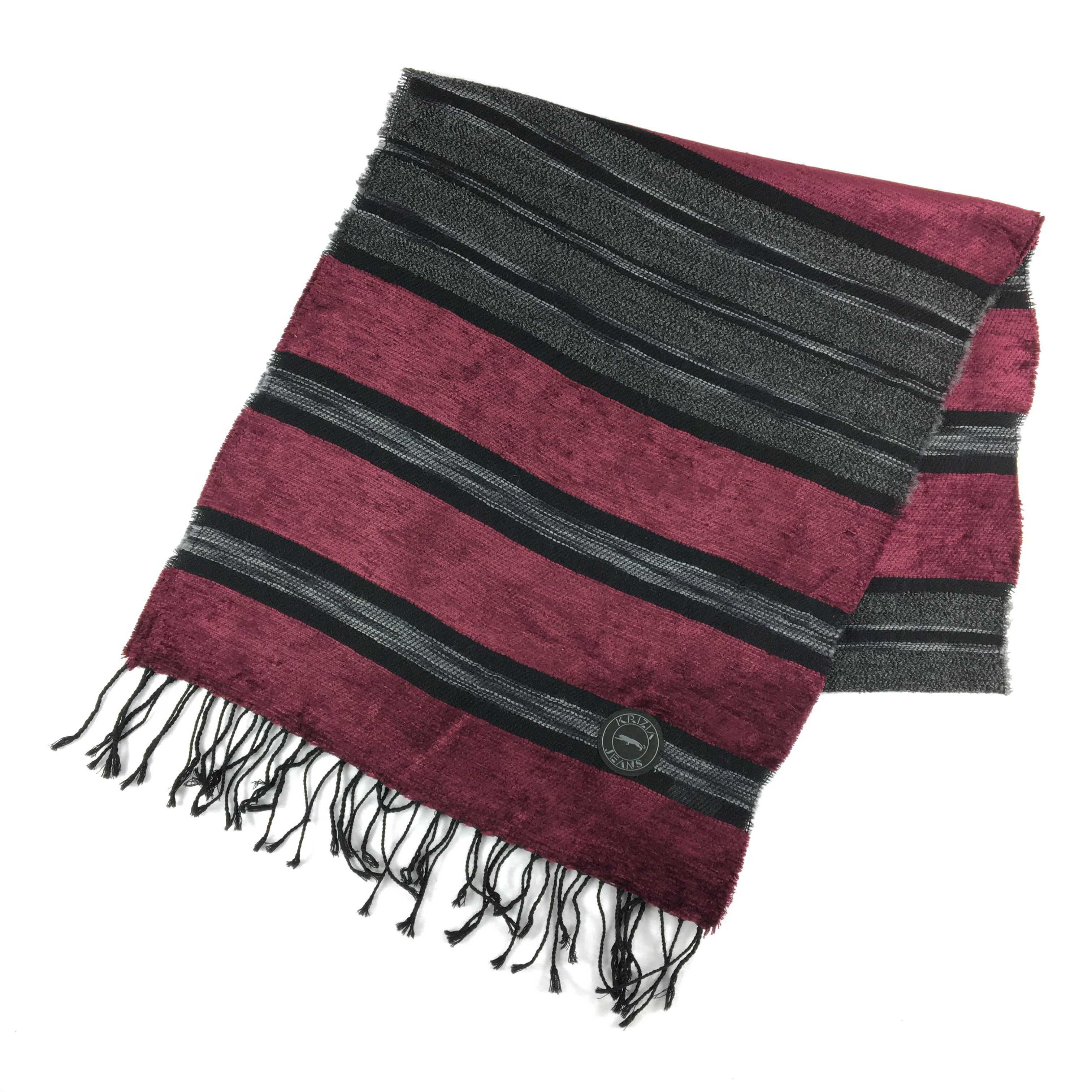 Krizia Uomo Vintage Kriza Jeans Scarf Muffler Wool Cashmere Scarves . Size ONE SIZE - 2 Thumbnail