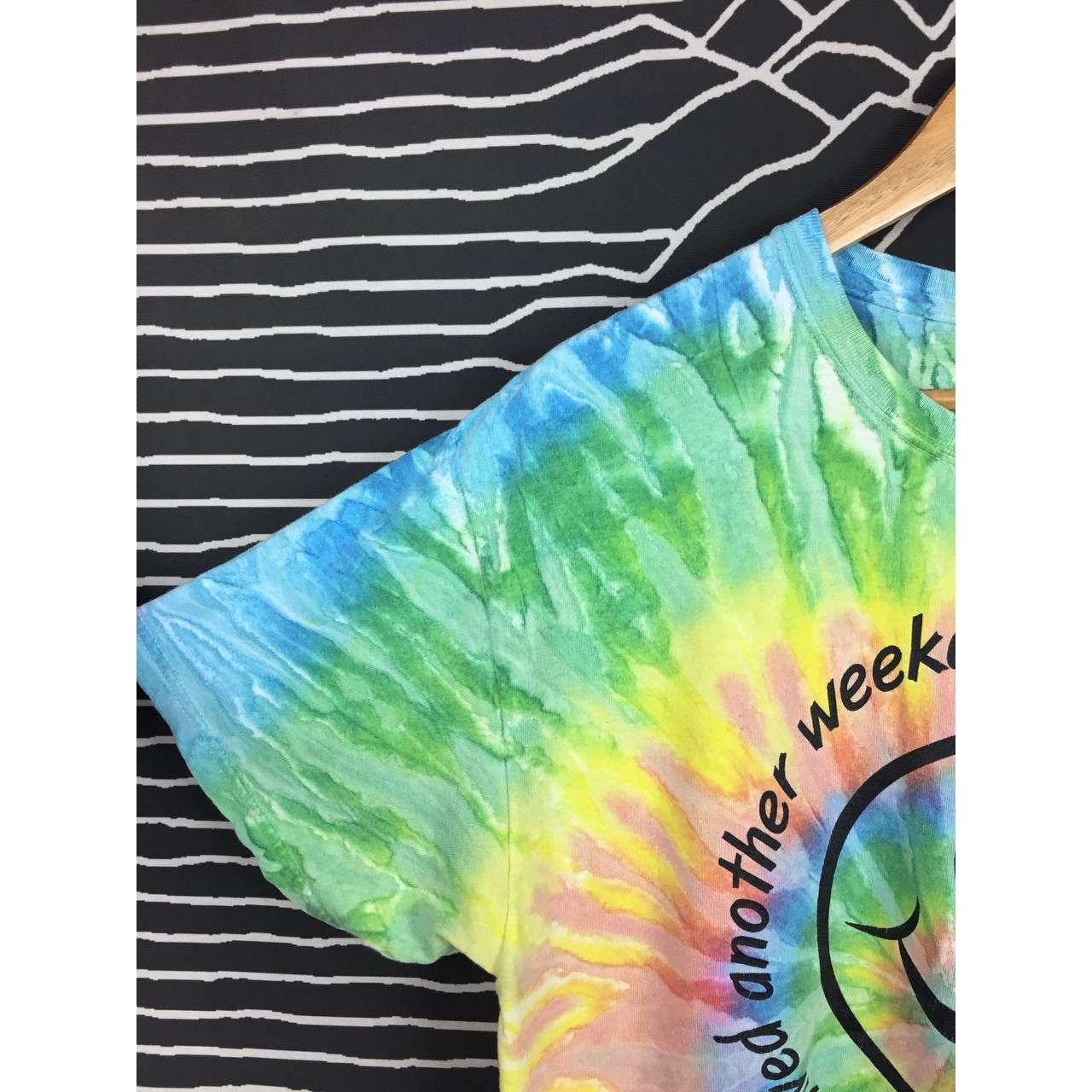 Vintage Survived Another Weekend With The Girls Up North Tie Dye Tee Size US L / EU 52-54 / 3 - 5 Thumbnail