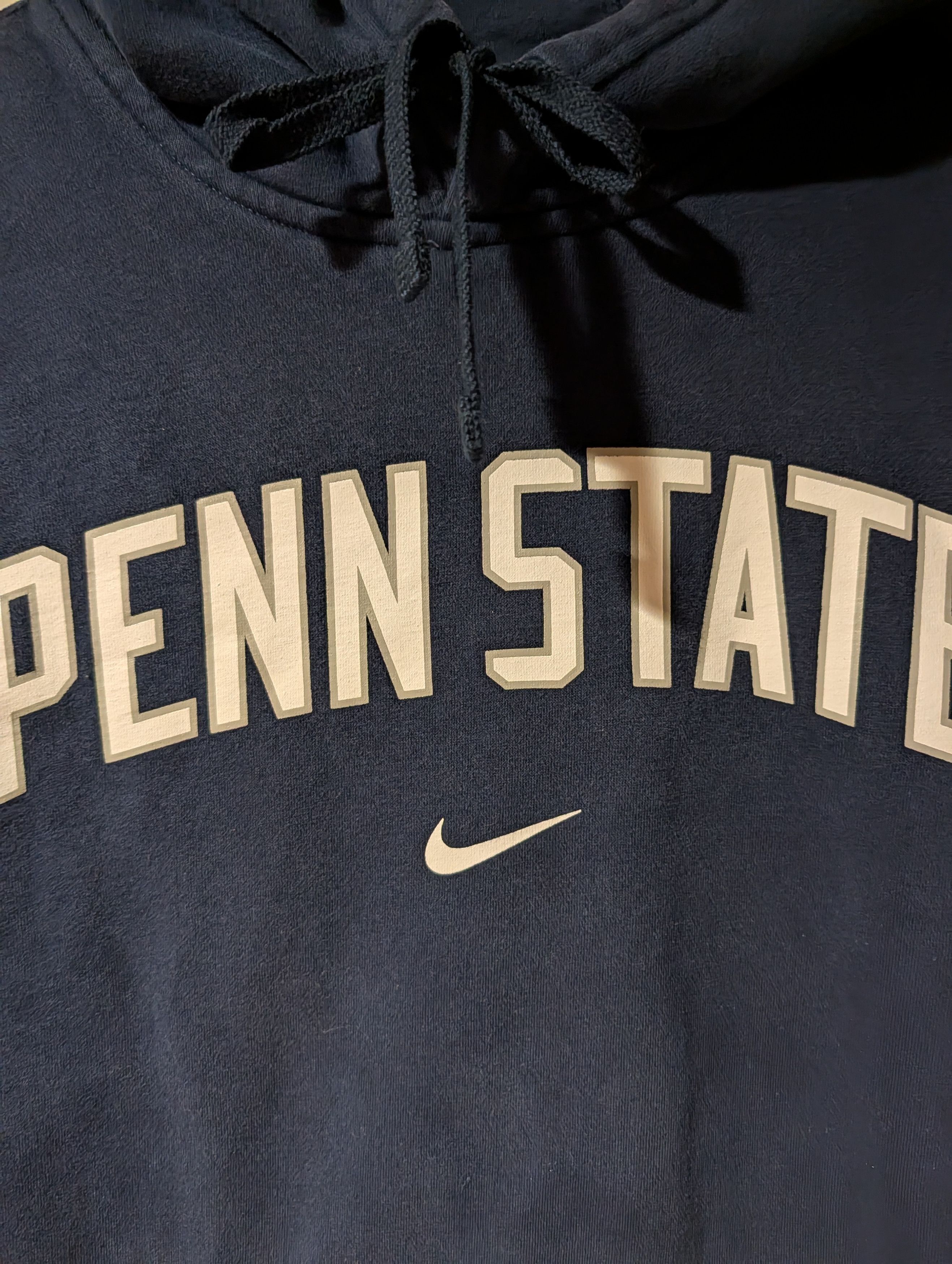 NCAA Vintage 2010's Penn State Nike Center Swoosh Small Hoodie Size US S / EU 44-46 / 1 - 2 Thumbnail