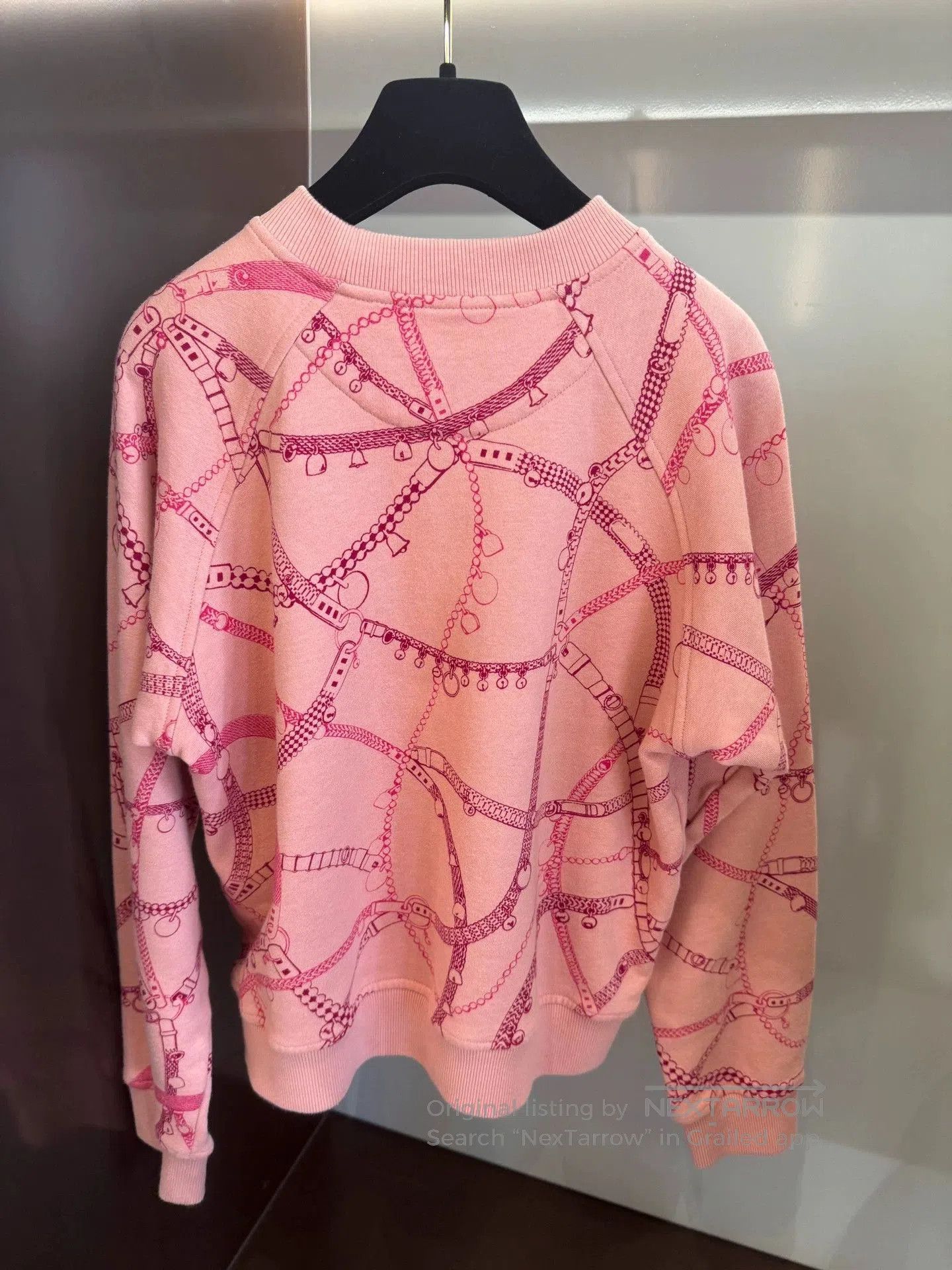 Hermes HERMES Chain Print Sweatshirt. Size US L / EU 52-54 / 3 - 5 Thumbnail