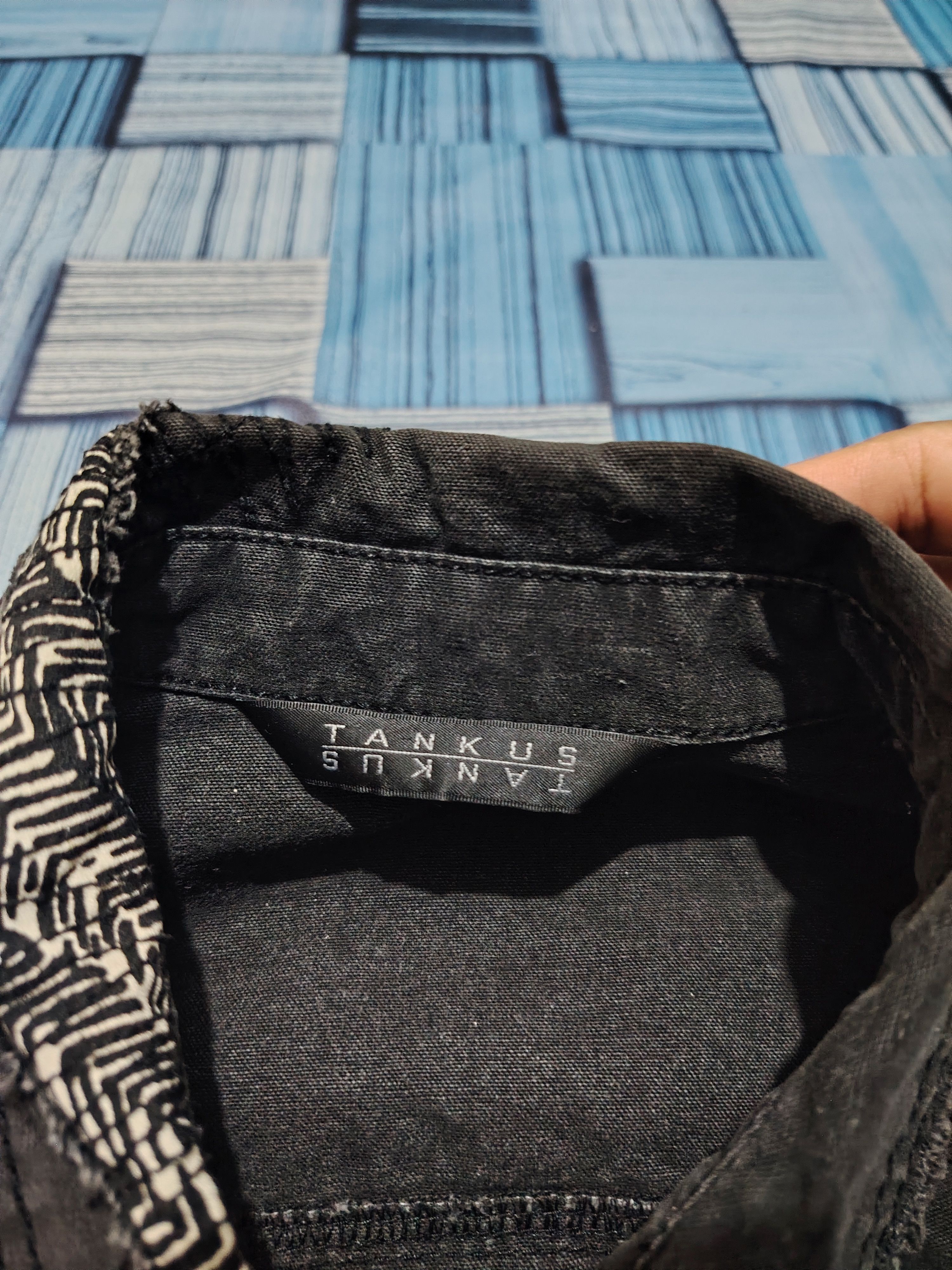 14th Addiction Distressed Japanese Tankus Shirt patchwork design Size US S / EU 44-46 / 1 - 13 Thumbnail