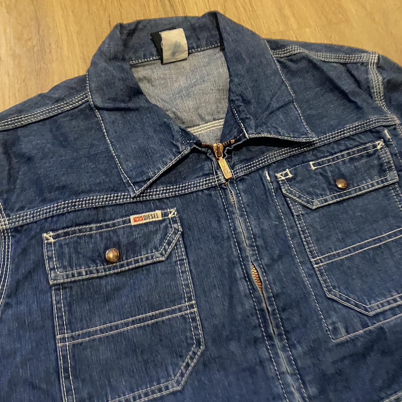 Diesel Diesel 90s Denim Jeans Jacket Vintage Retro y2k Size US L / EU 52-54 / 3 - 2 Thumbnail