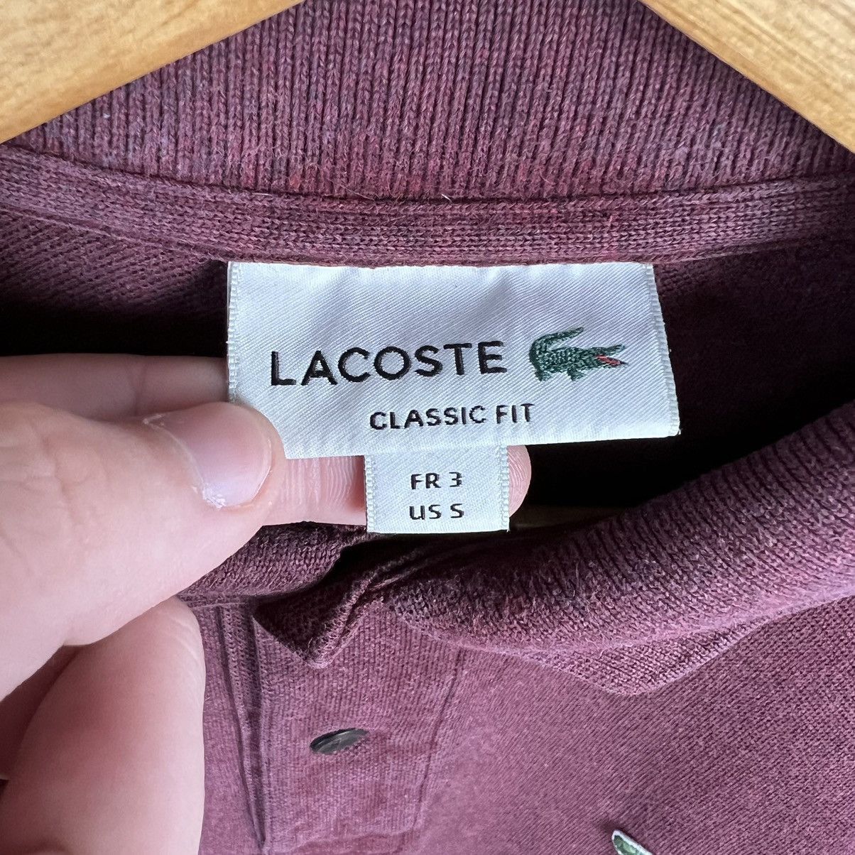 Lacoste Lacoste Vintage Polo Longsleeve Size US S / EU 44-46 / 1 - 2 Thumbnail