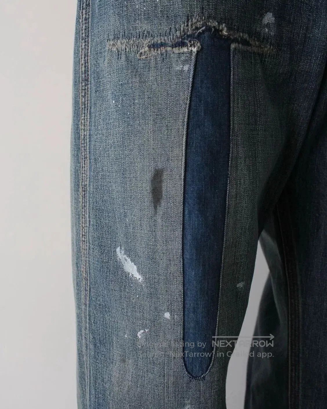 DIGAWEL distressed denim pants for fall and winter. Size US 30 / EU 46 - 4 Thumbnail