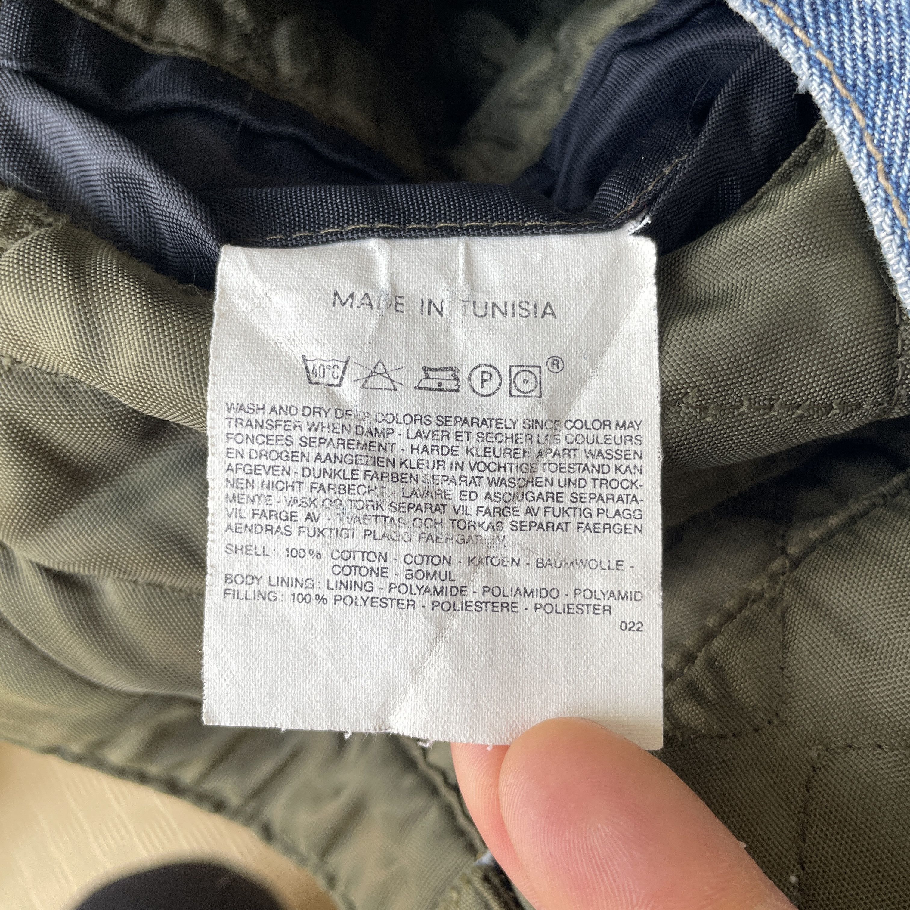 Levi's Levi's VTG 90s Reversible Quilted Chain Stitch Denim Trucker Size US M / EU 48-50 / 2 - 19 Thumbnail