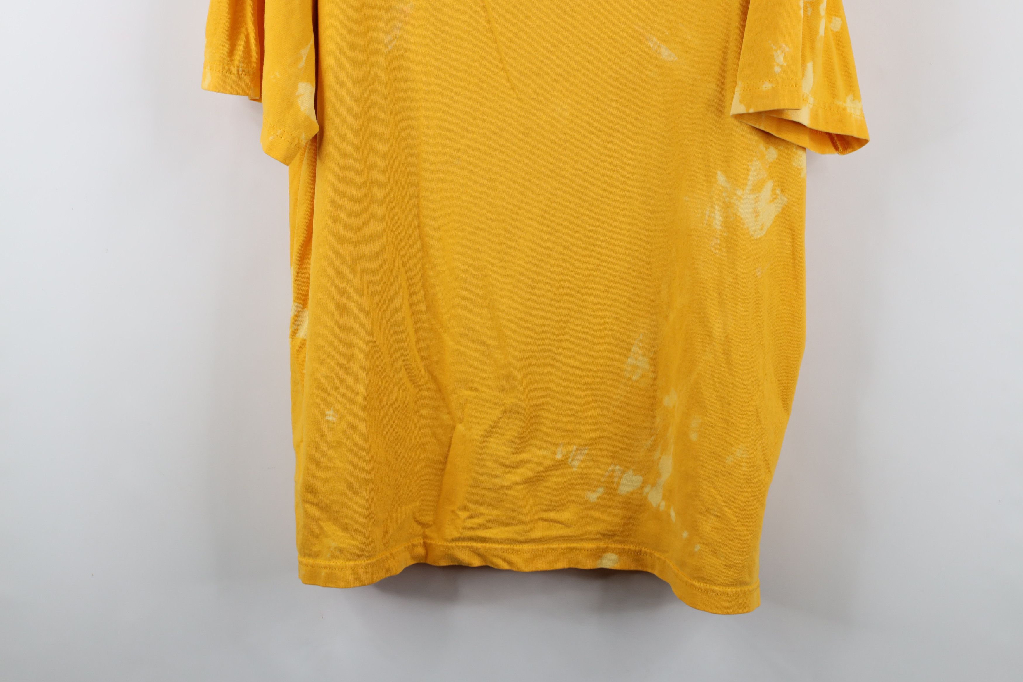 Nautica × Vintage Vintage 90s Nautica Competition Acid Wash T-Shirt Yellow USA Size US L / EU 52-54 / 3 - 3 Thumbnail