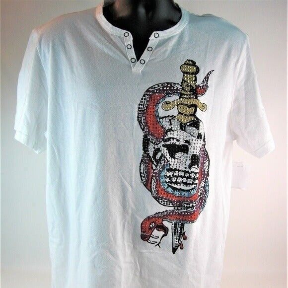 Other Men's INC International White Concepts Shirt Short Sleeve Size US L / EU 52-54 / 3 - 1 Thumbnail