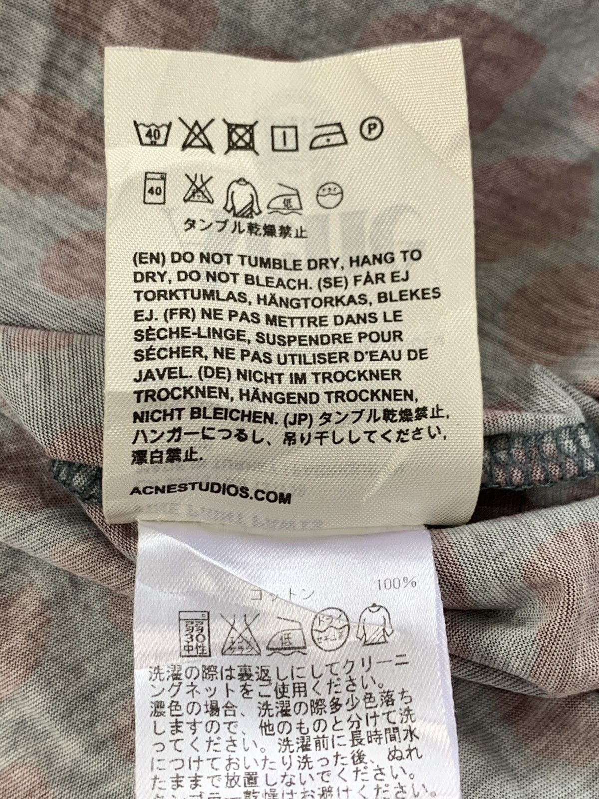 Acne Studios acne studios fine print paw13 tee Size M / US 6-8 / IT 42-44 - 6 Thumbnail