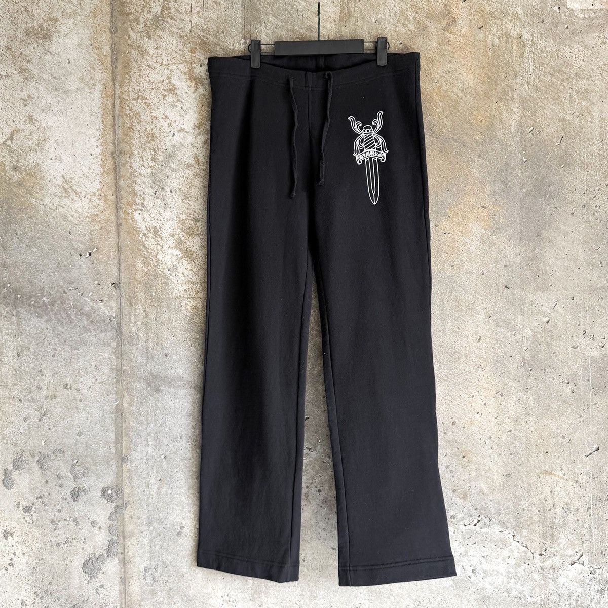Chrome Hearts Chrome Hearts Kyosuke Himuro Vintage Dagger T Bar Sweatpants Size US 32 / EU 48 - 1 Thumbnail