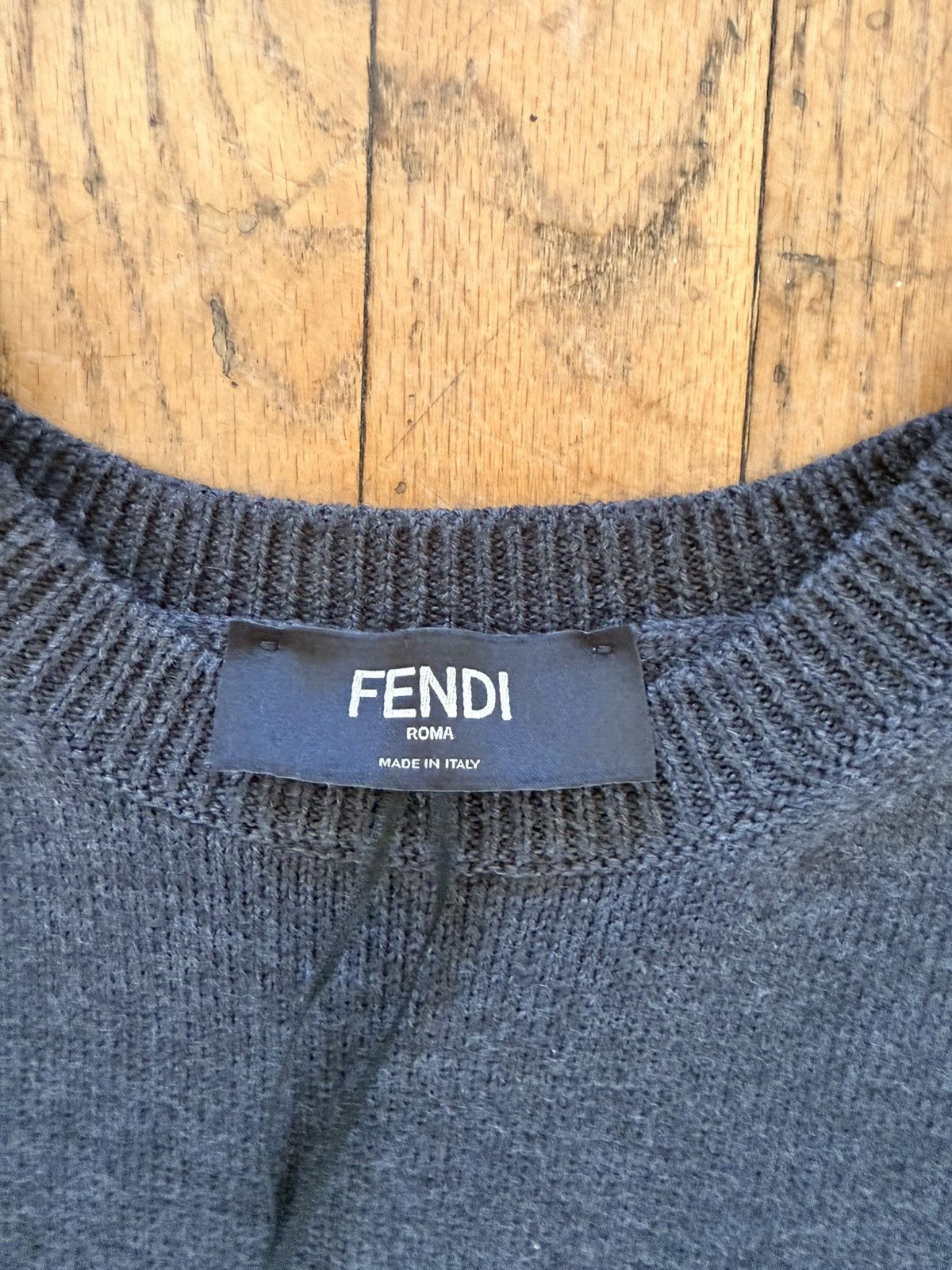 Fendi Fendi gray wool vest Size US S / EU 44-46 / 1 - 2 Thumbnail
