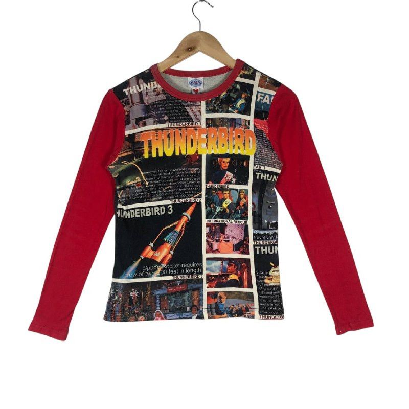 Vintage Vintage 90's Thunderbirds 3 Movie T-Shirt Size US S / EU 44-46 / 1 - 1 Thumbnail