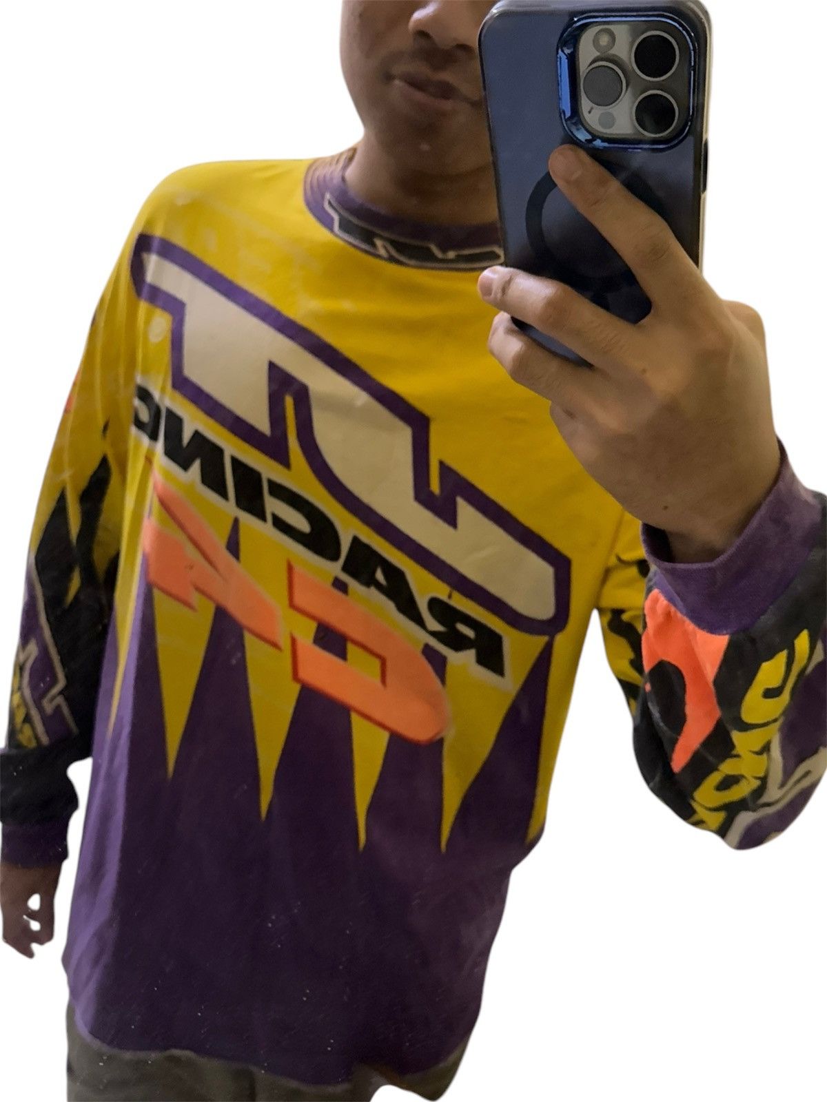 All Sport × Sports Specialties RARE ! VINTAGE JT RACING MX MOTOCROSS SPELLOUT Size US L / EU 52-54 / 3 - 2 Thumbnail
